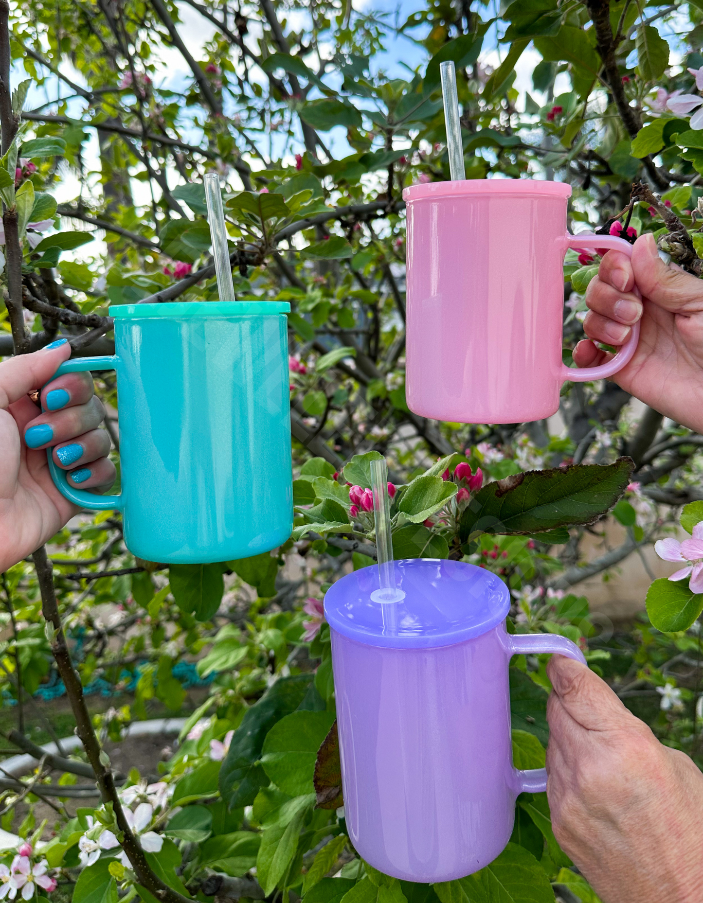 Holographic 17 oz Cup