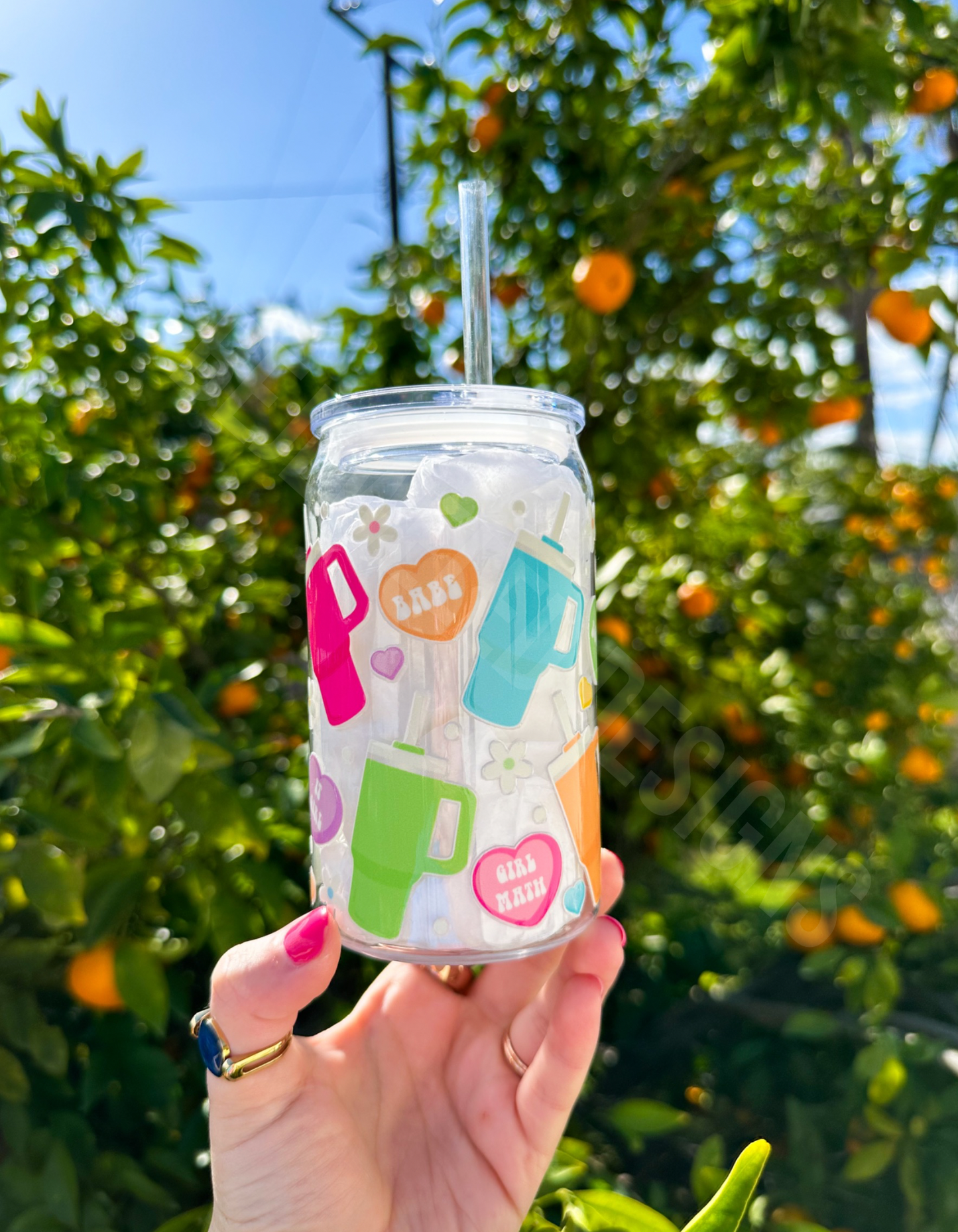Acrylic Beer Can