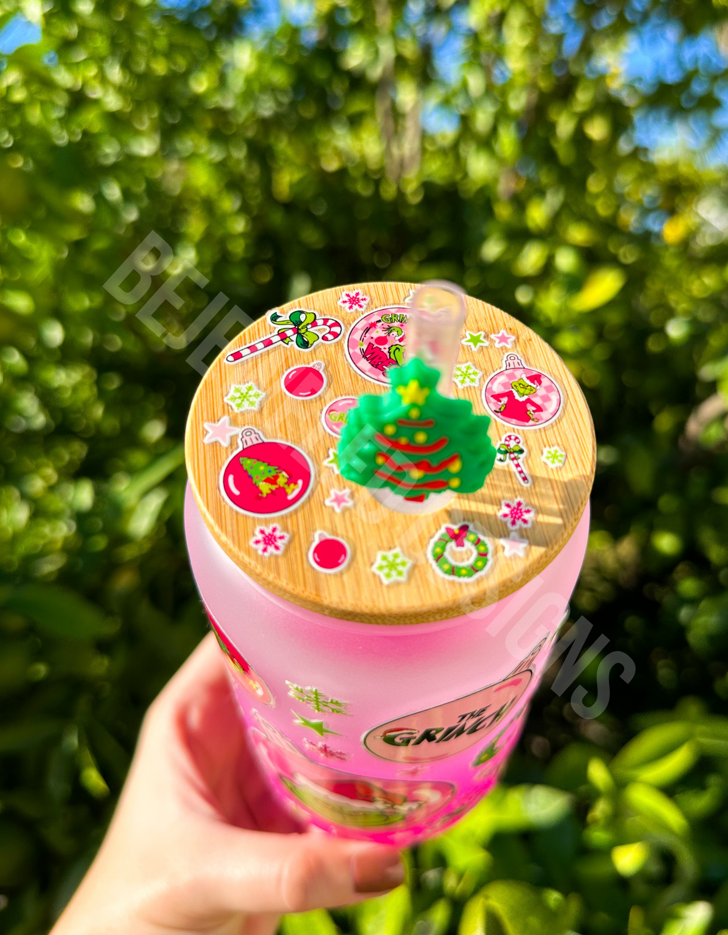 Christmas Ombre Cold Cup