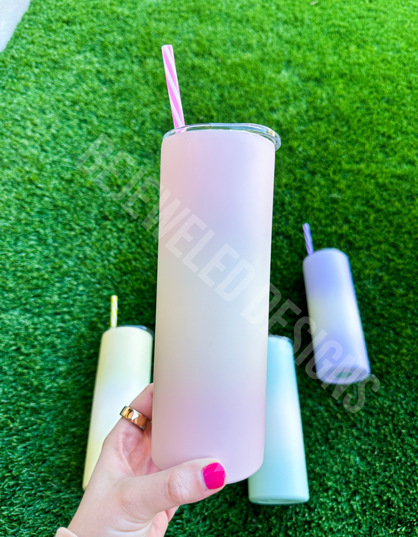 20 oz Ombre Matte Tumbler