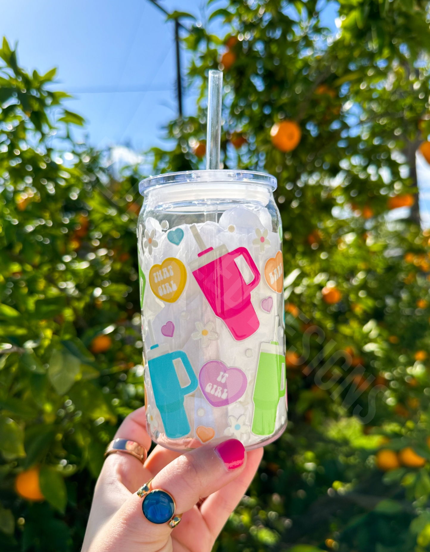 Acrylic Beer Can