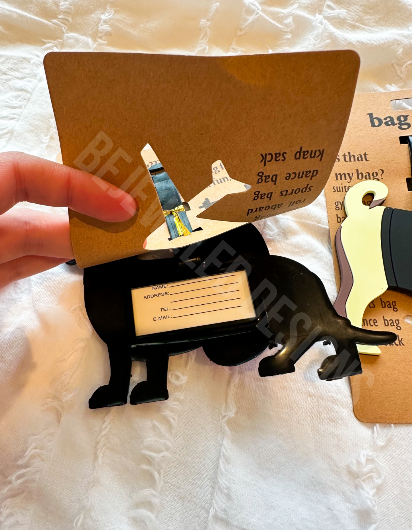 Dog Luggage Bag Tag