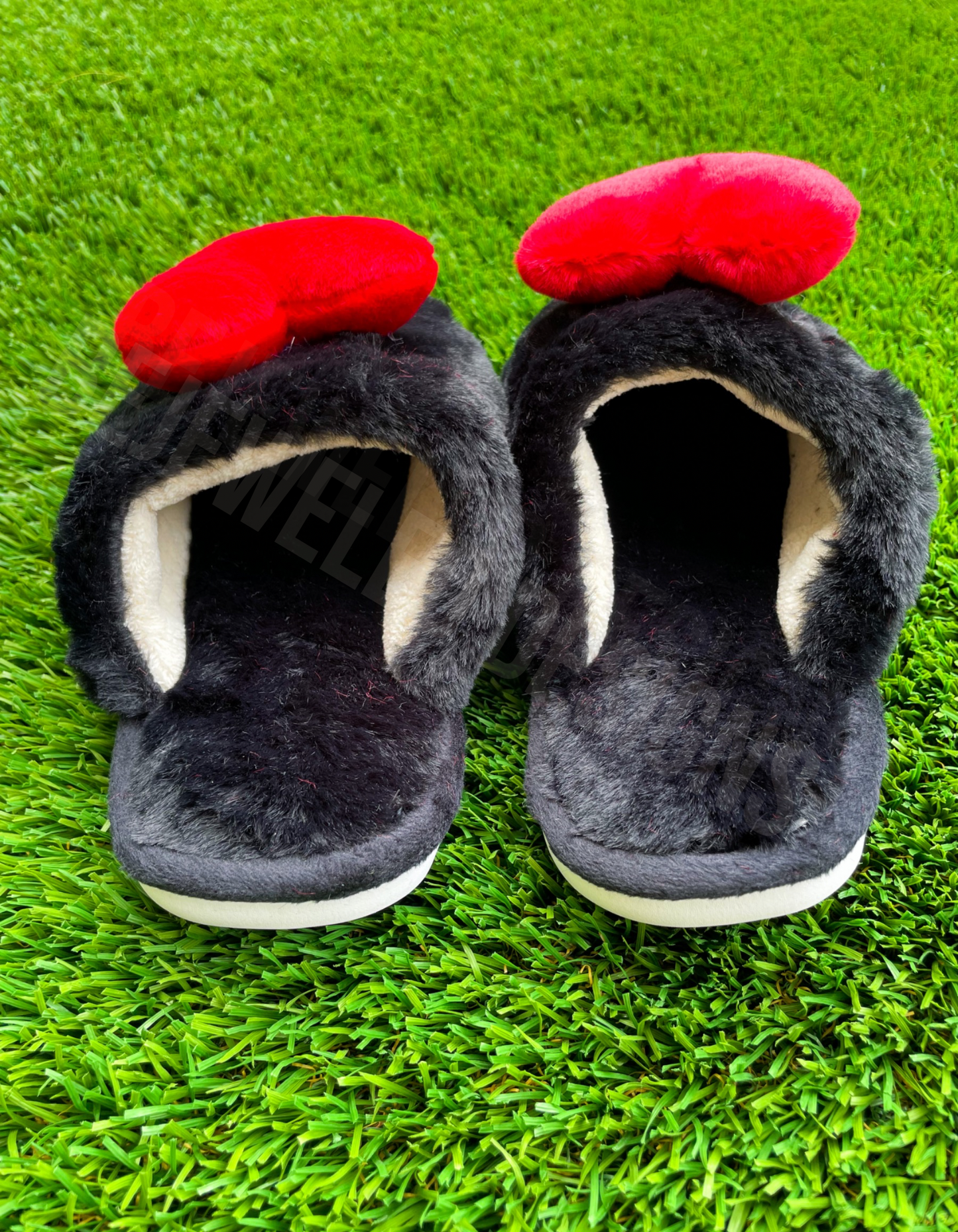 Heart Plush Slippers