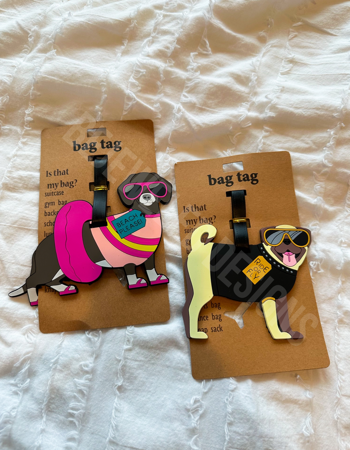 Dog Luggage Bag Tag