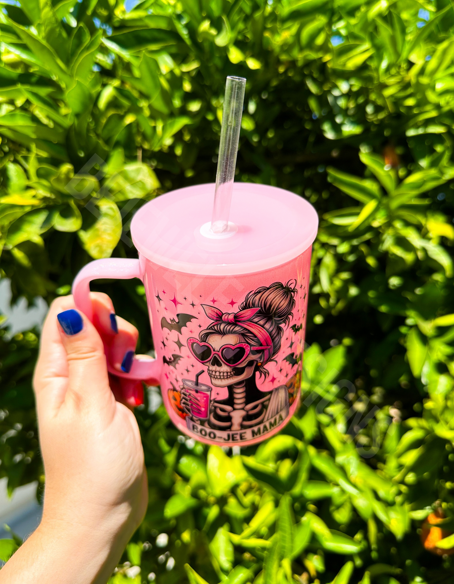 Boo-Jee Mama Holographic Mug