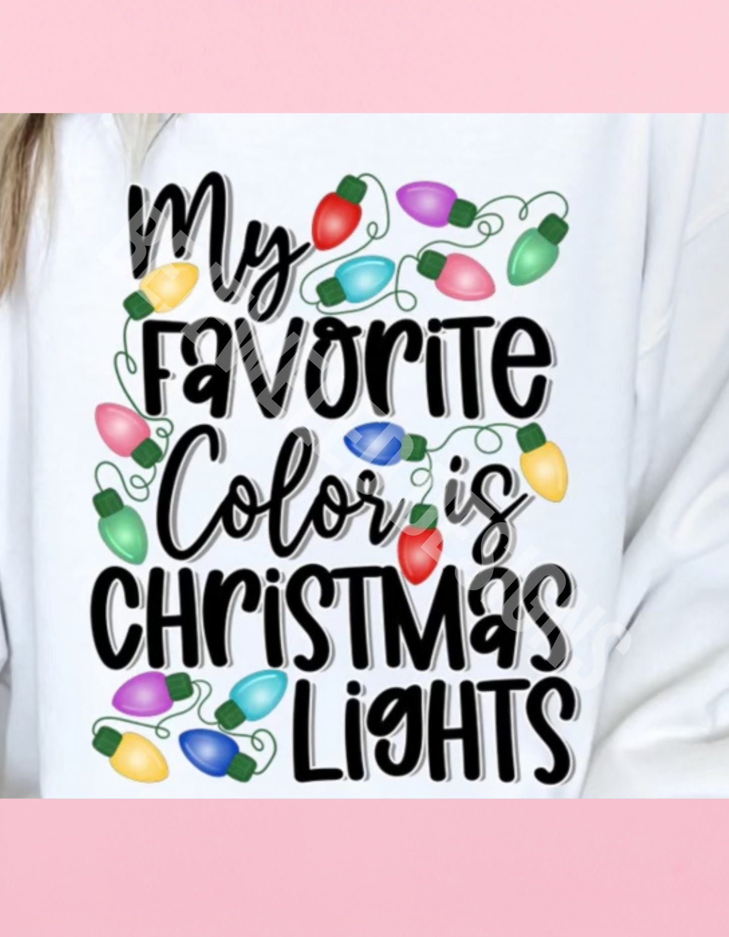 Christmas Lights Shirt