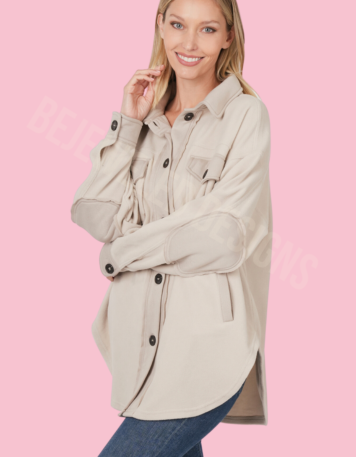 Oversized Fleece Shacket