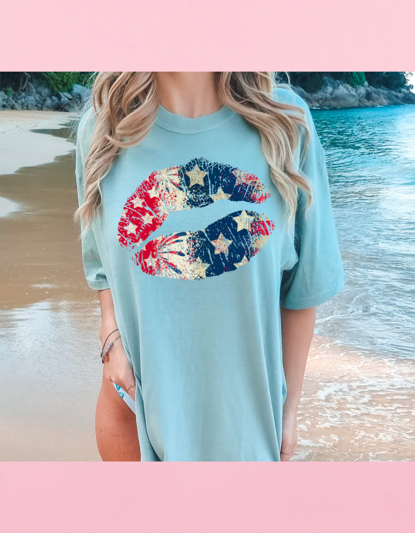 Patriotic Lips Shirt