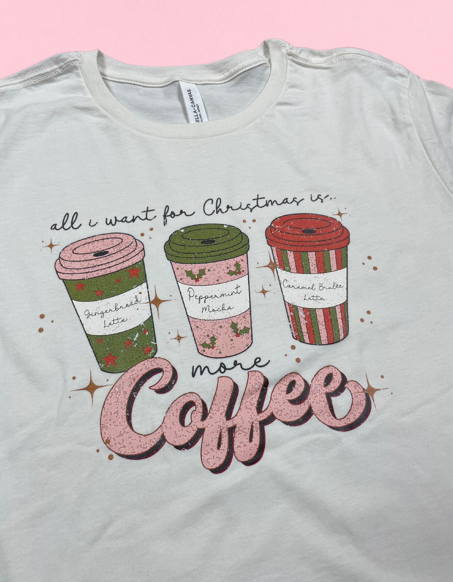 All I Want Is Coffee Shirt