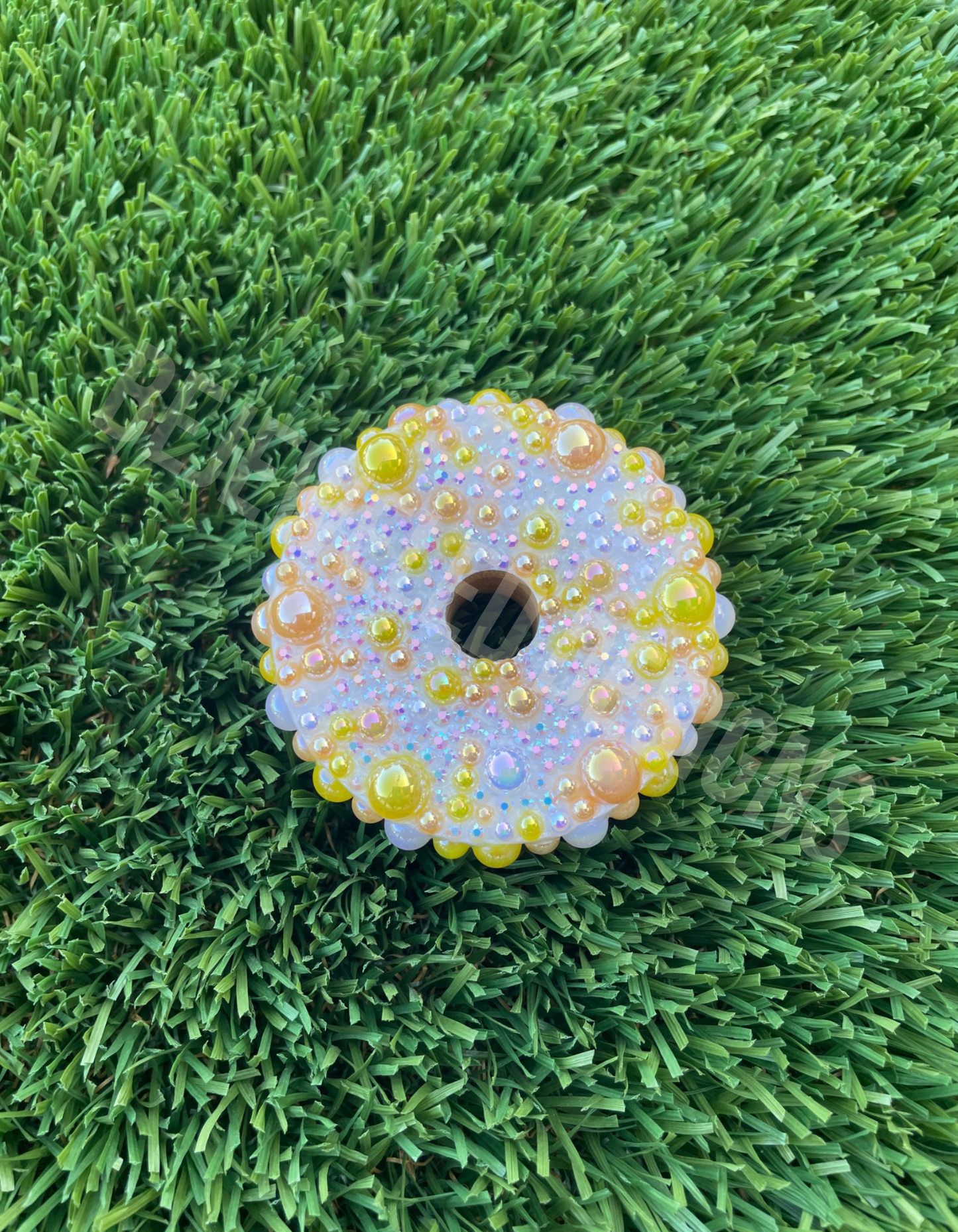 Rhinestone Bamboo Lids