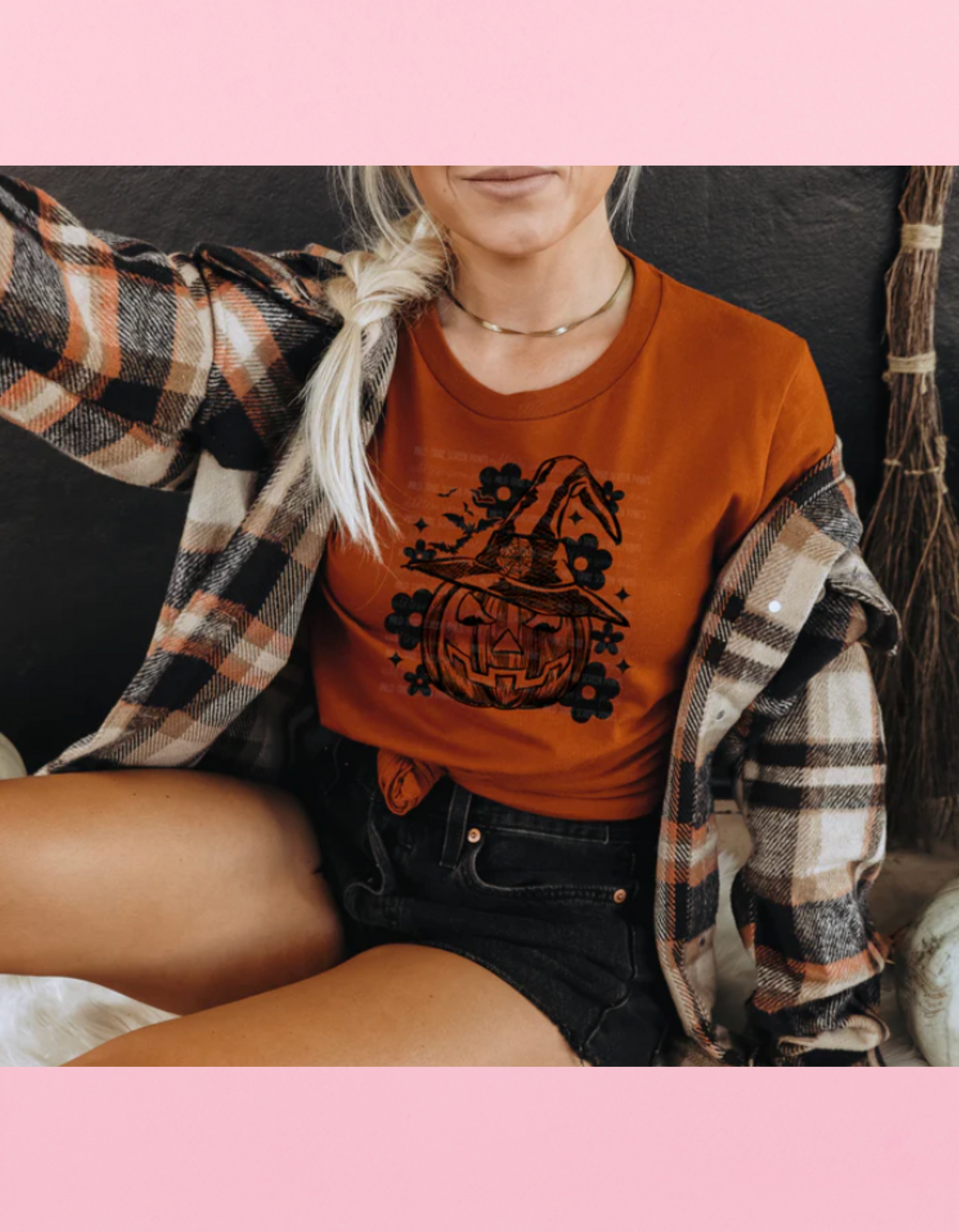 Floral Pumpkin Shirt