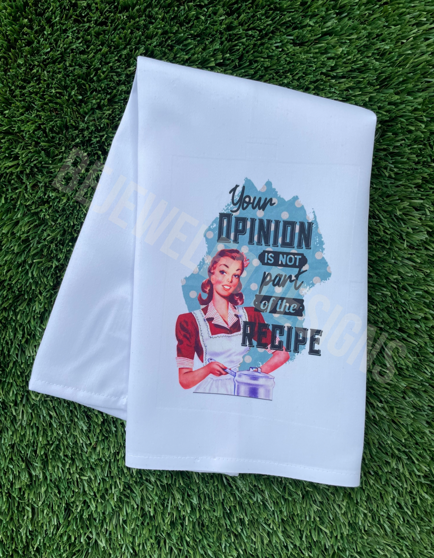Recipe Tea Towel