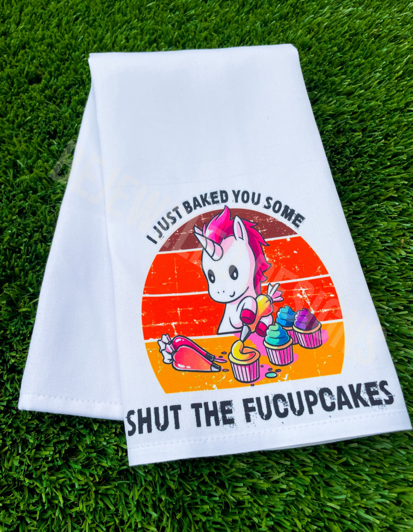 Tea Towel Fucupcakes