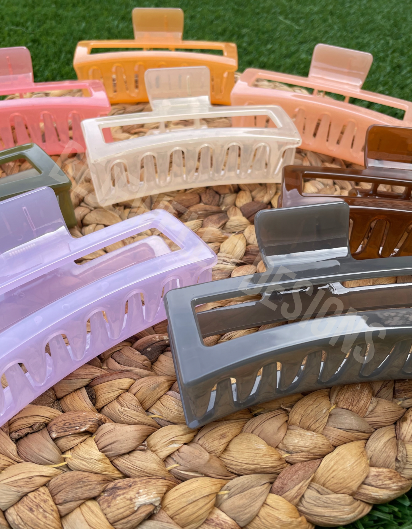 Jumbo Jelly Hair Claws