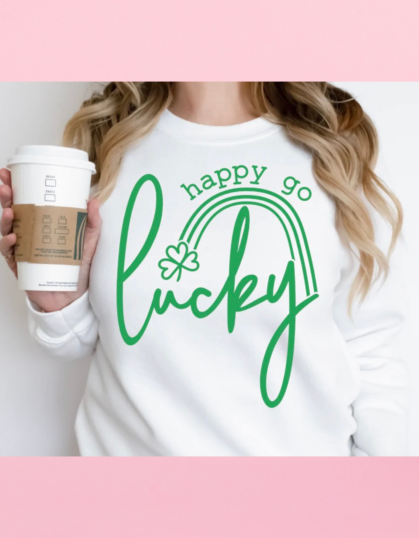 Happy Go Lucky PUFF Shirt