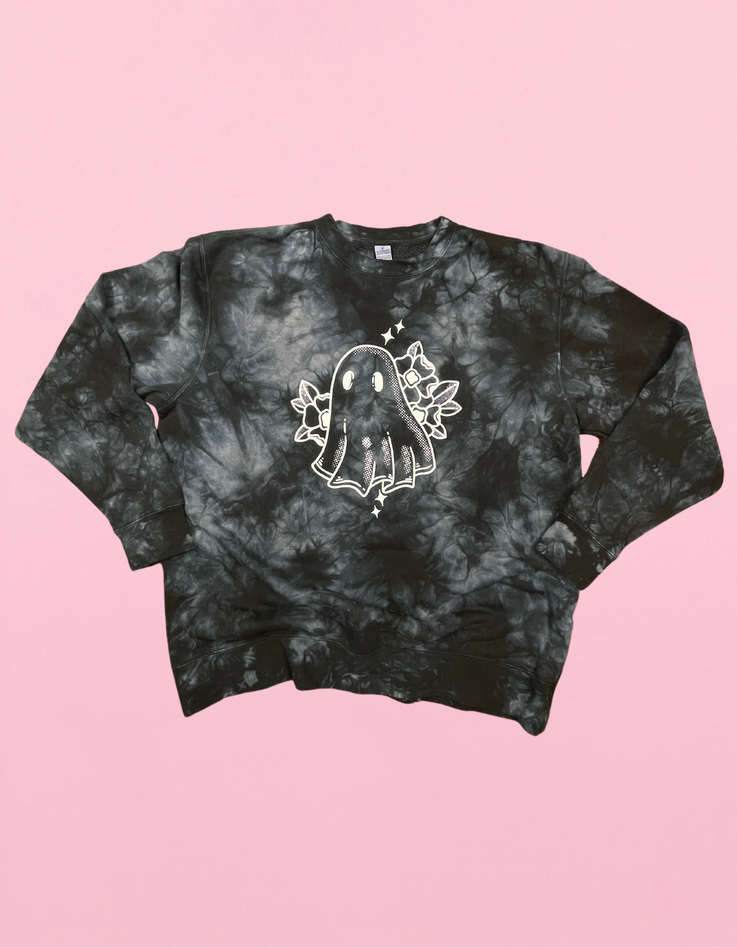 Floral Ghost Crewneck