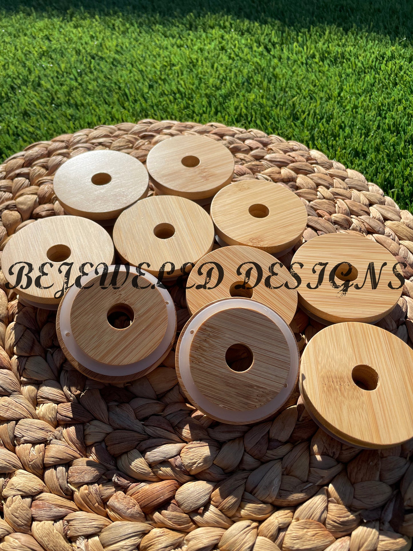 Bamboo Lids For Glasses
