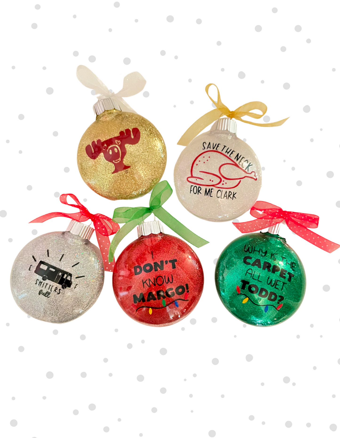 A Christmas Vacation Ornament Set