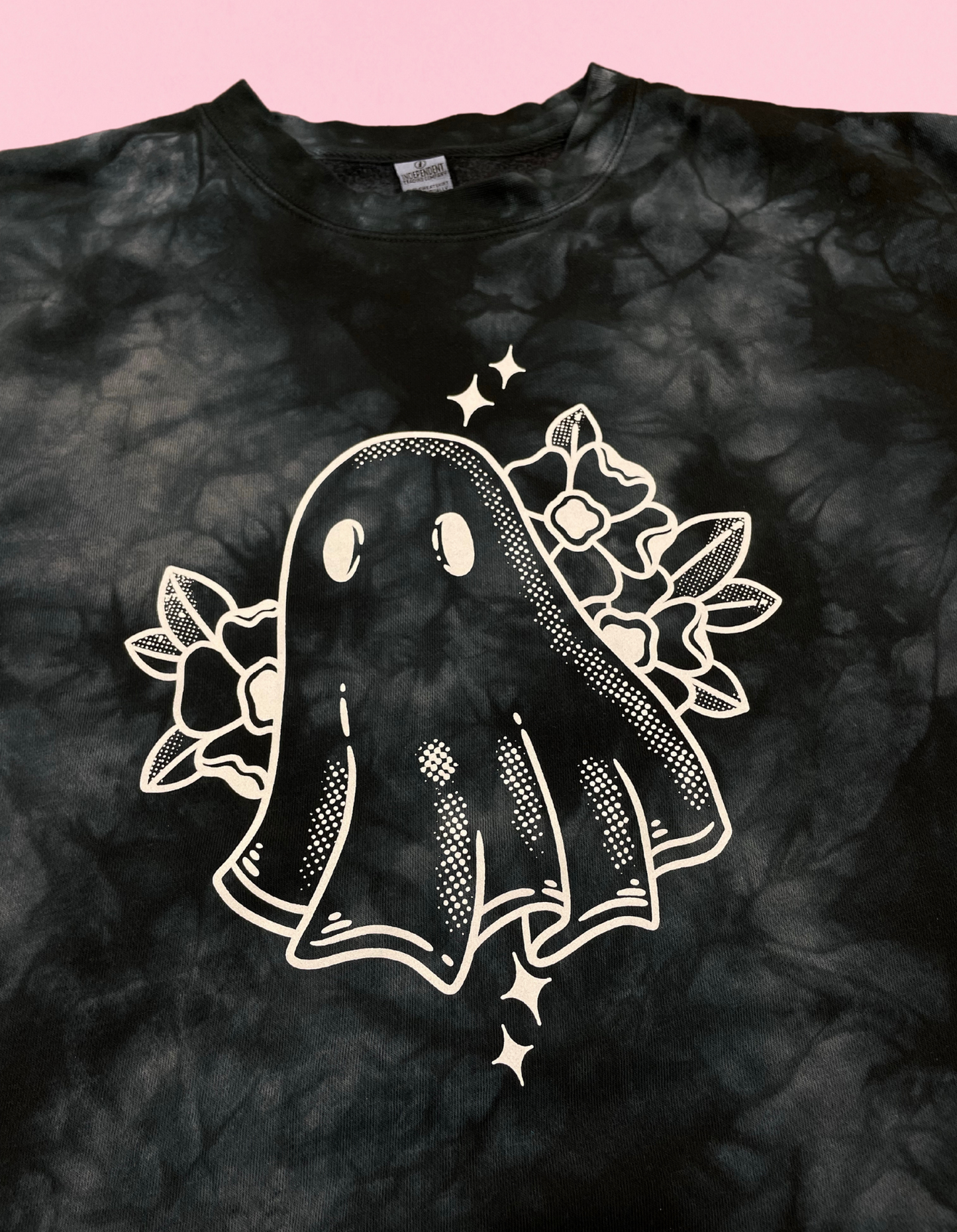 Floral Ghost Crewneck