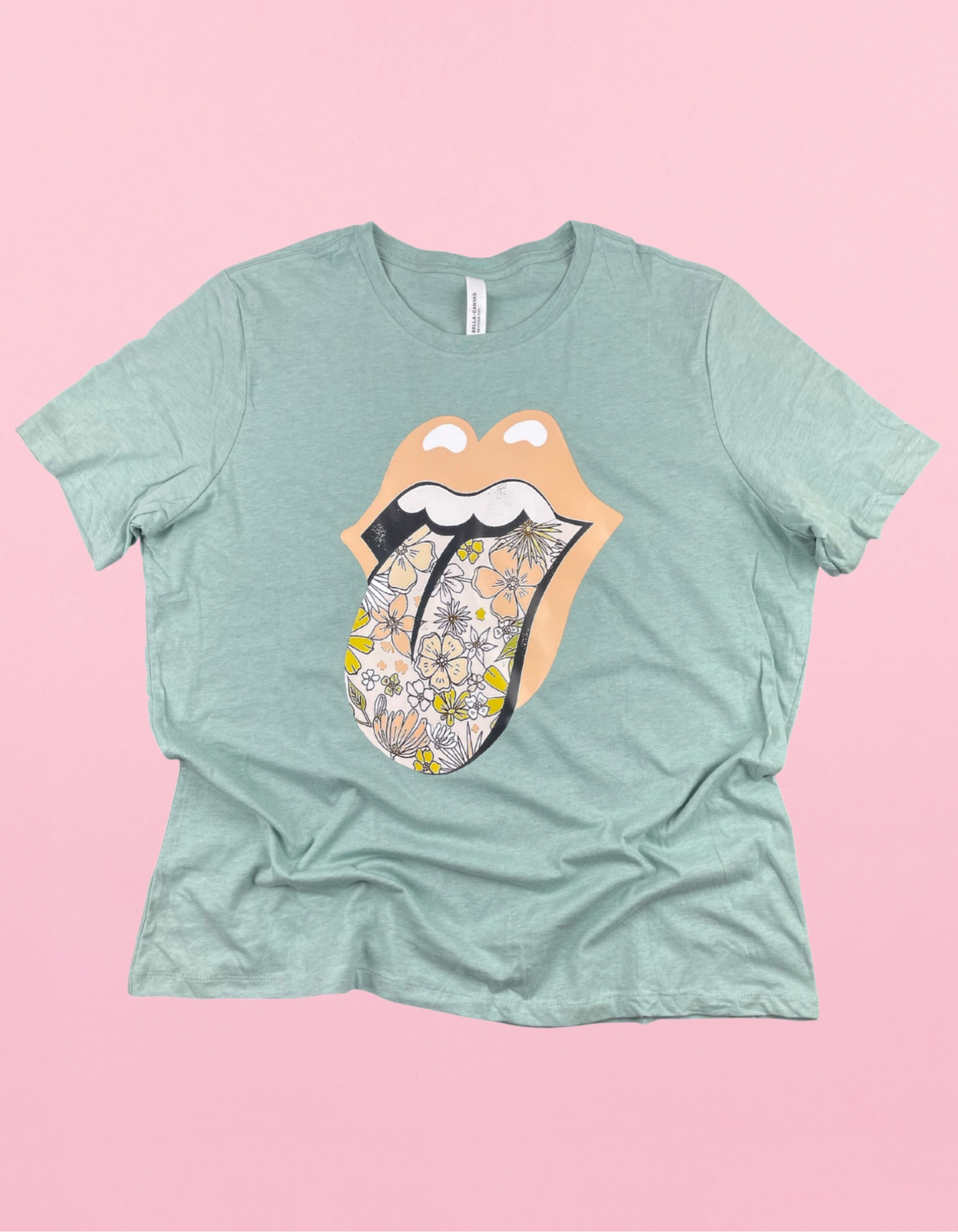 Floral Tongue Shirt