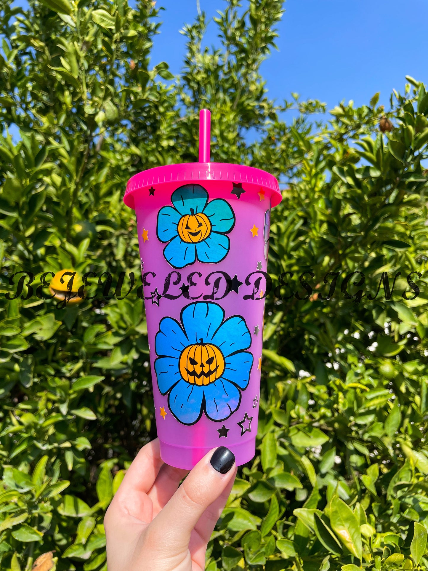Pumpkin Color Changing Cold Cup