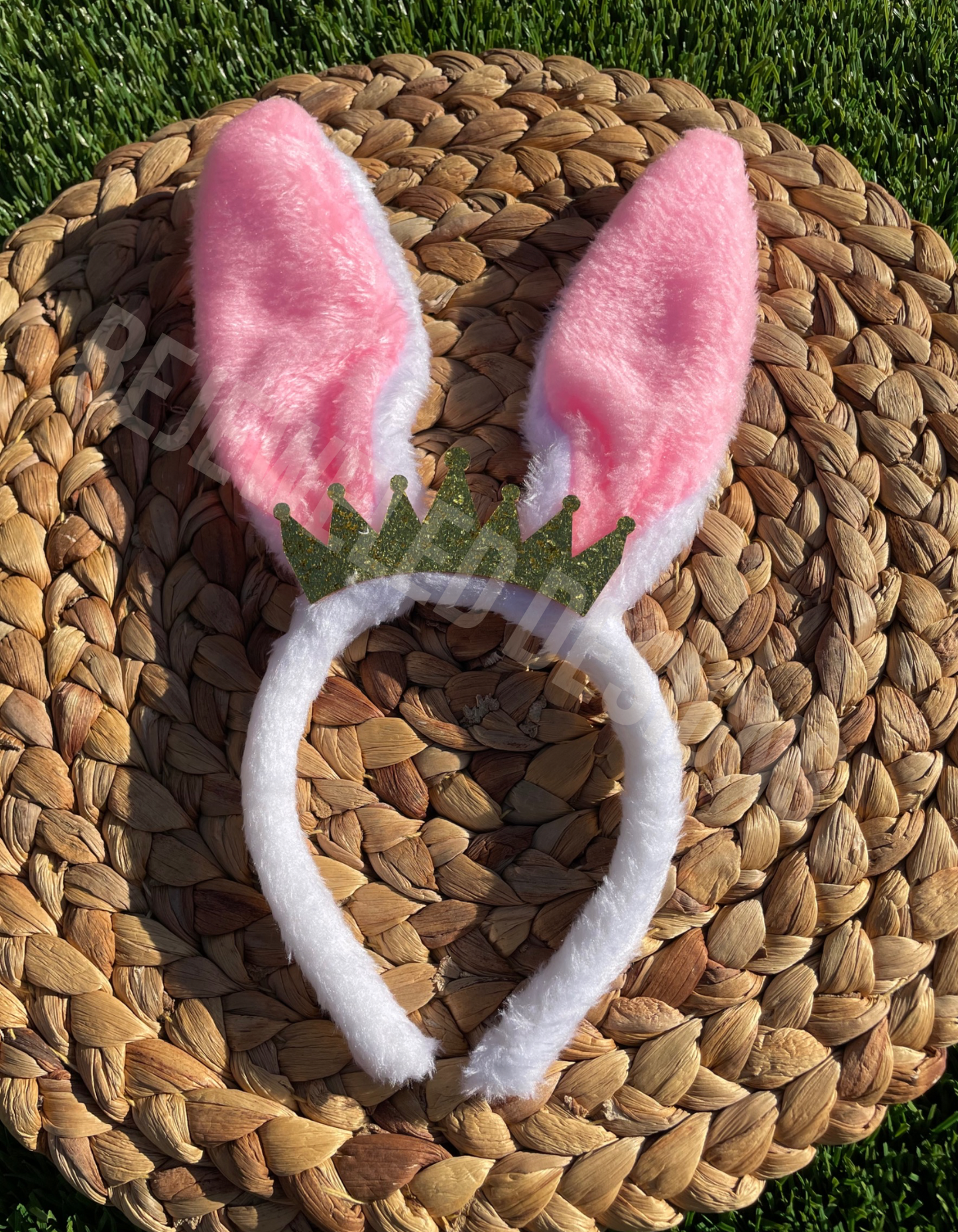 Bunny Ear Crown Headband