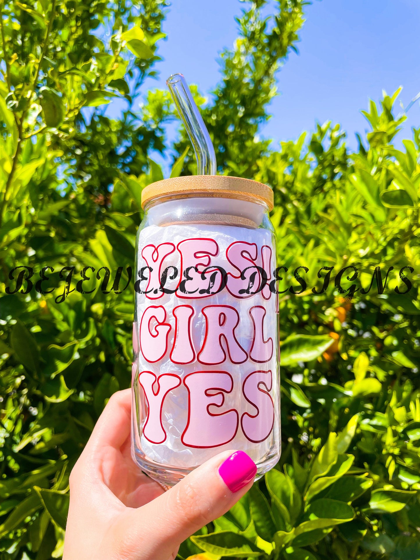 Yes Girl Yes Beer Can
