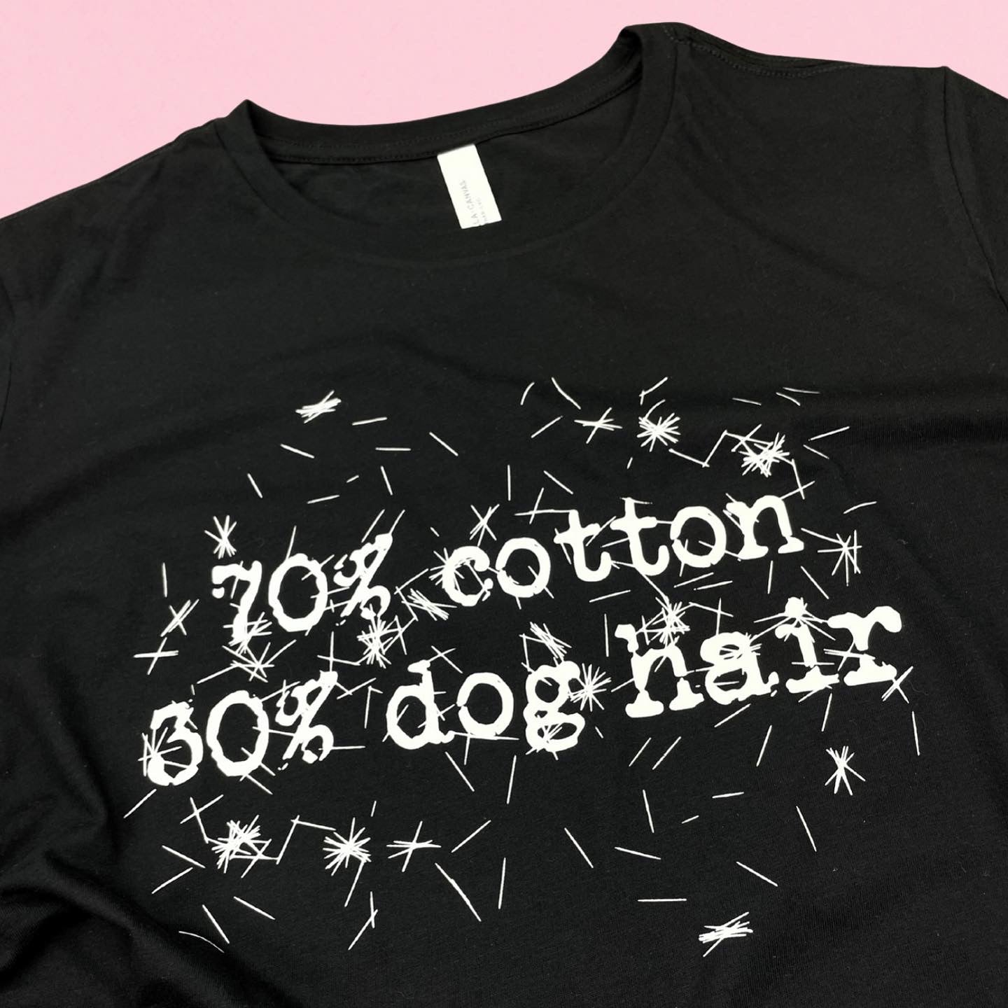 70% Cotton 30% Dog Hair Shirt