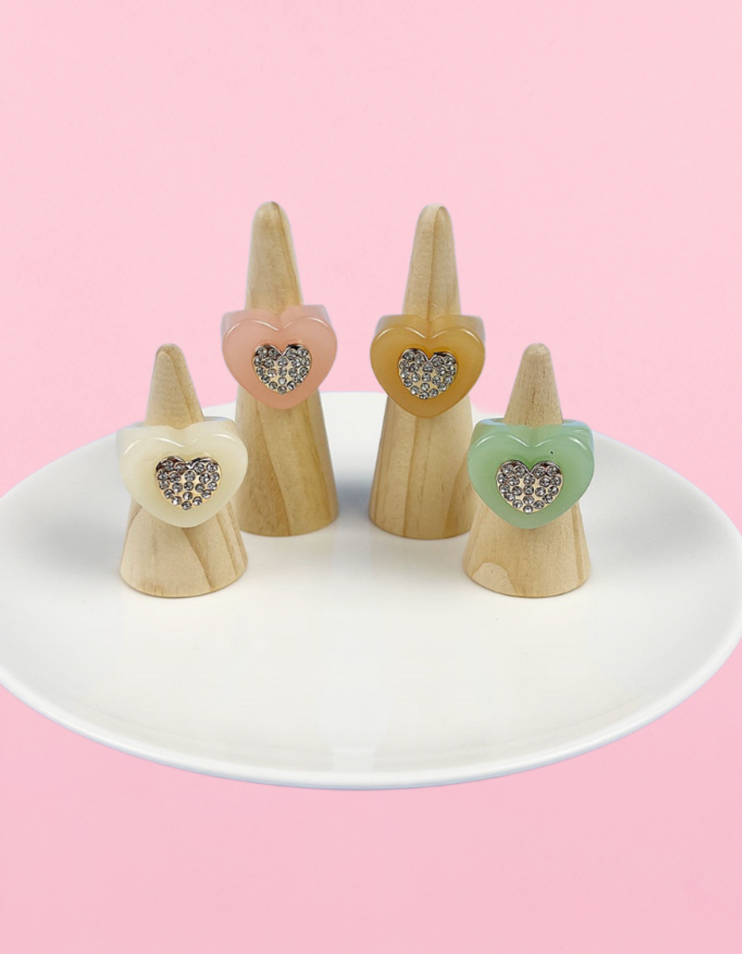 Diamond Heart Ring