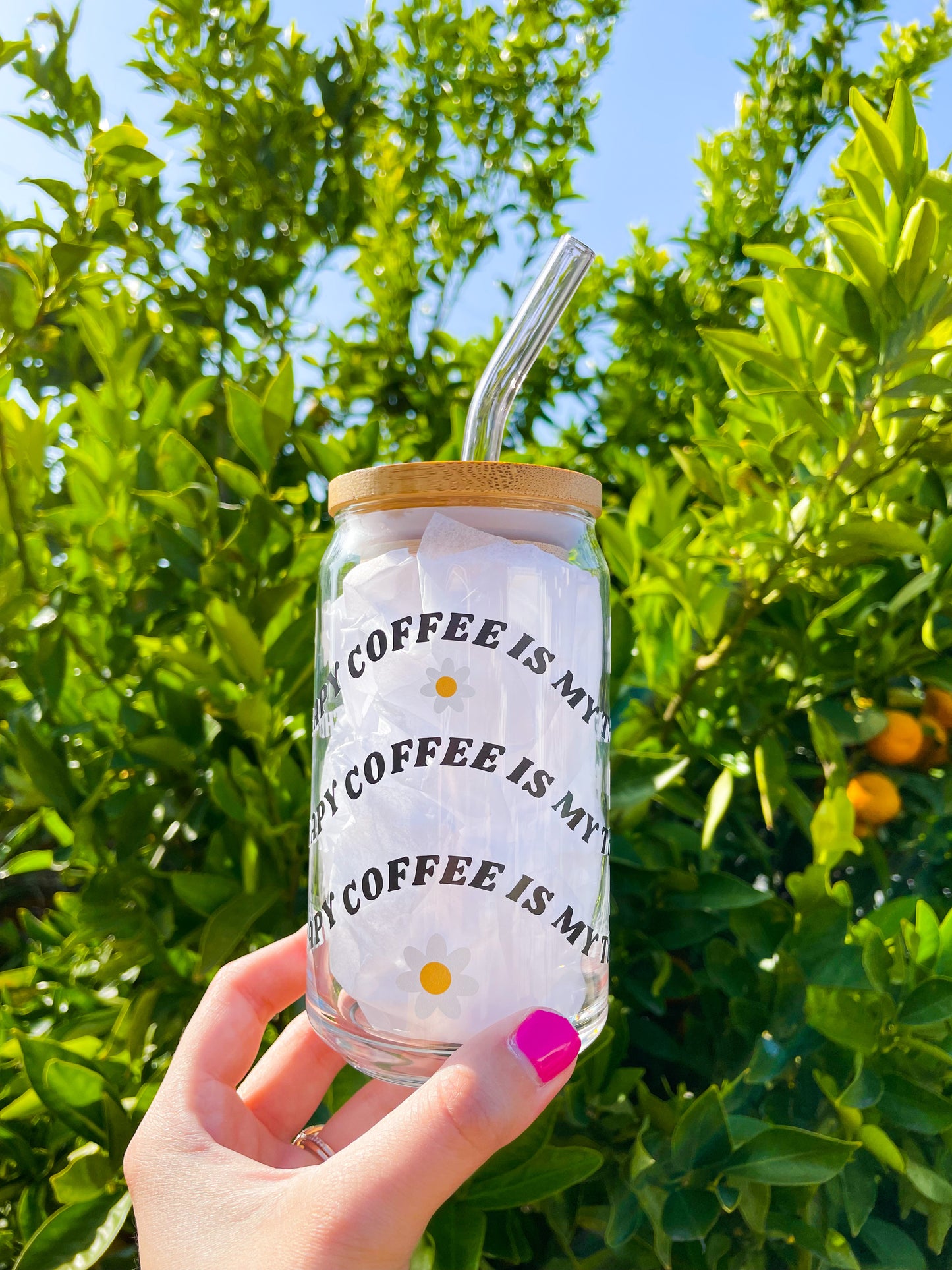 Coffee Is My Therapy Beer Can