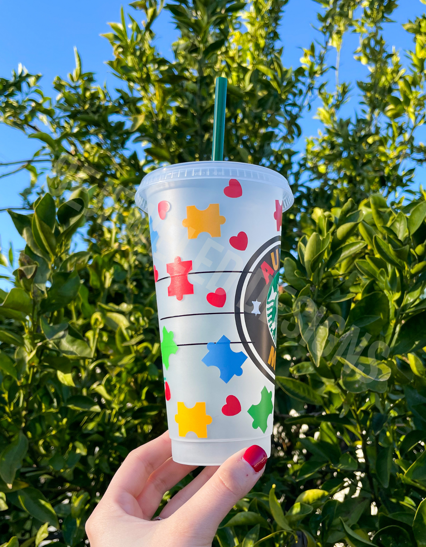Autism Mom Cold Cup