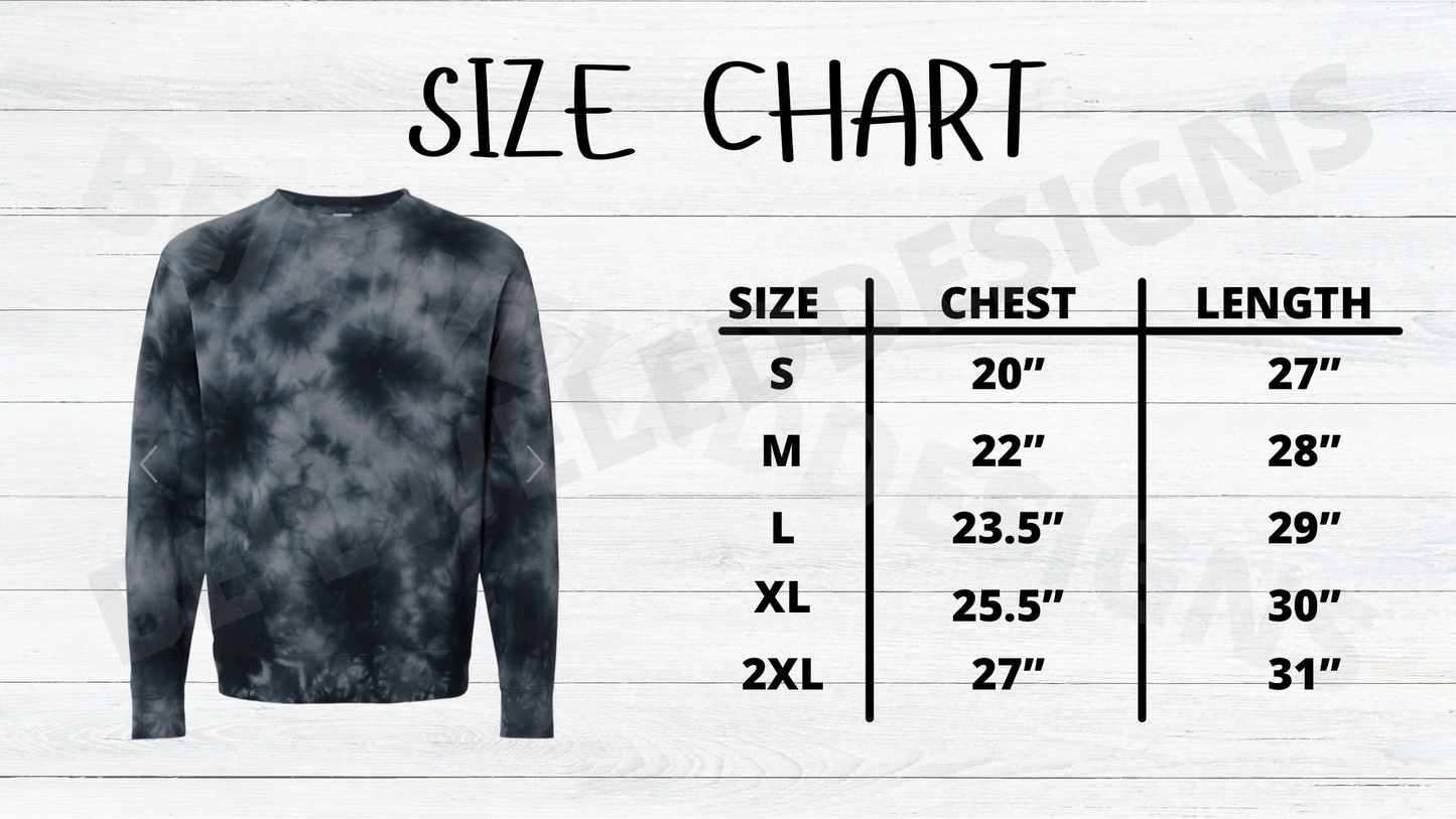 Floral Ghost Crewneck