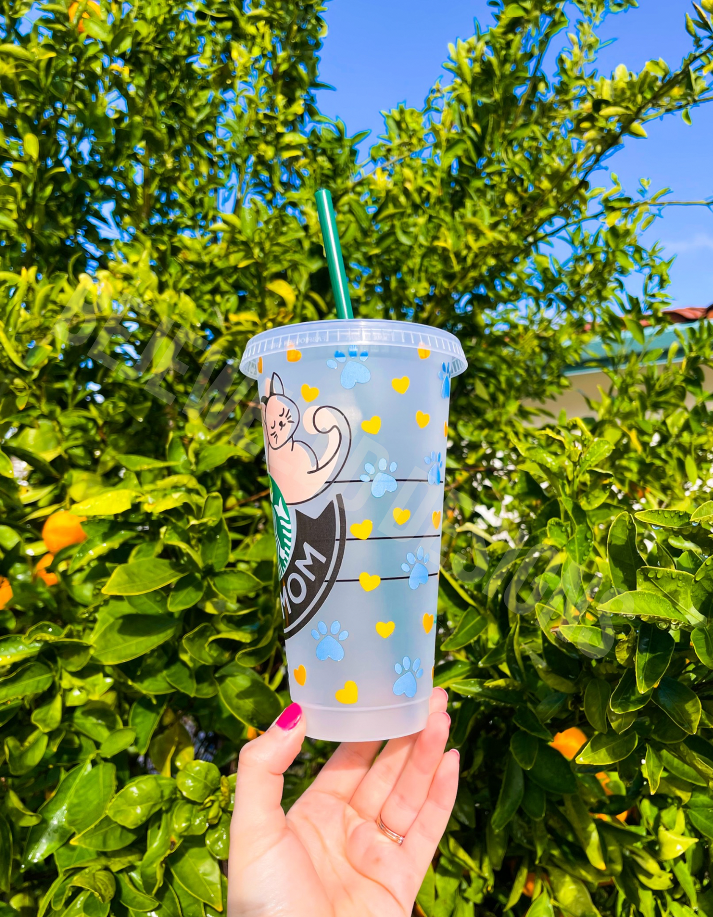 Cat Mom Cold Cup