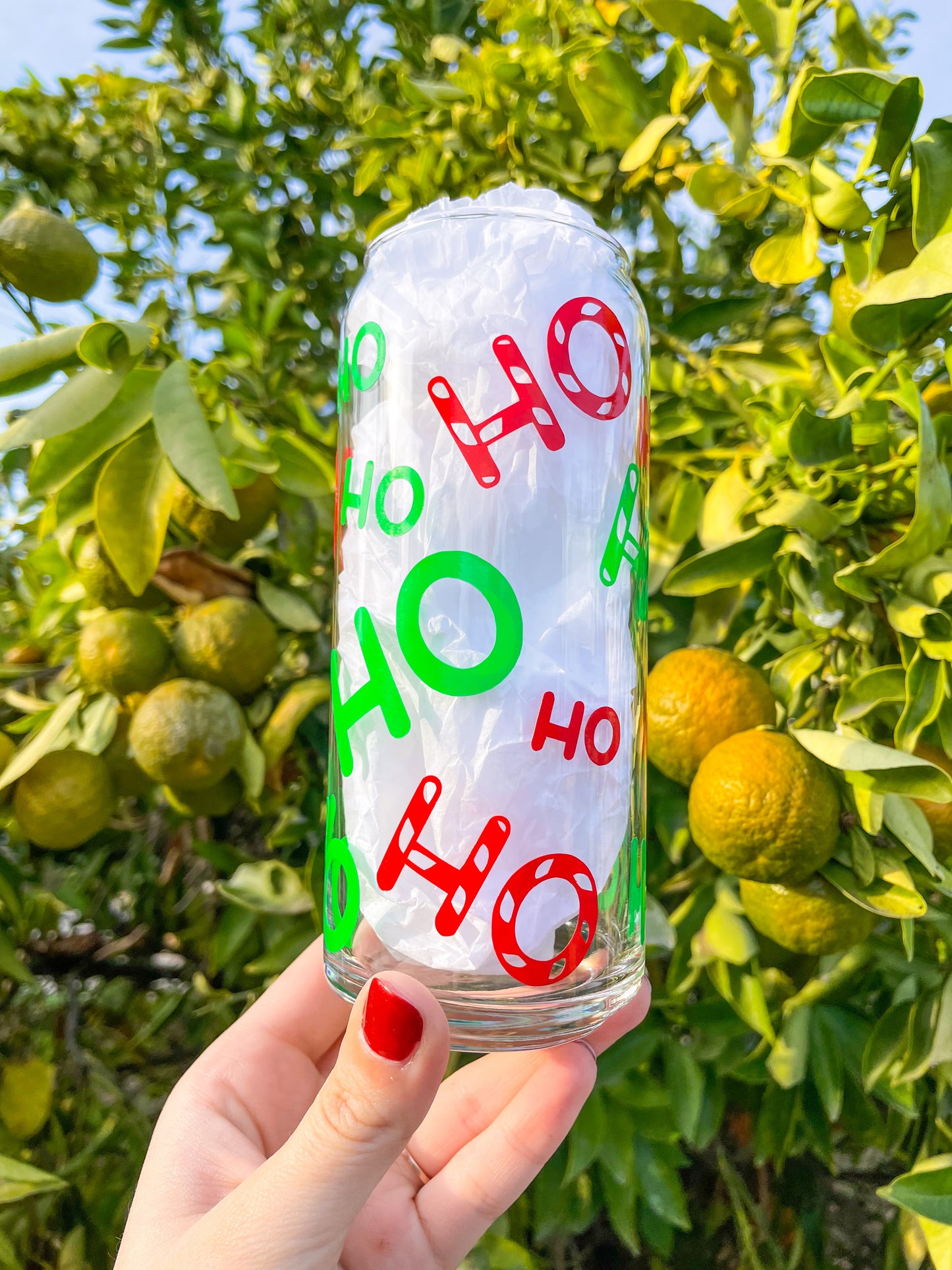 Ho Ho Ho Tall Beer Can