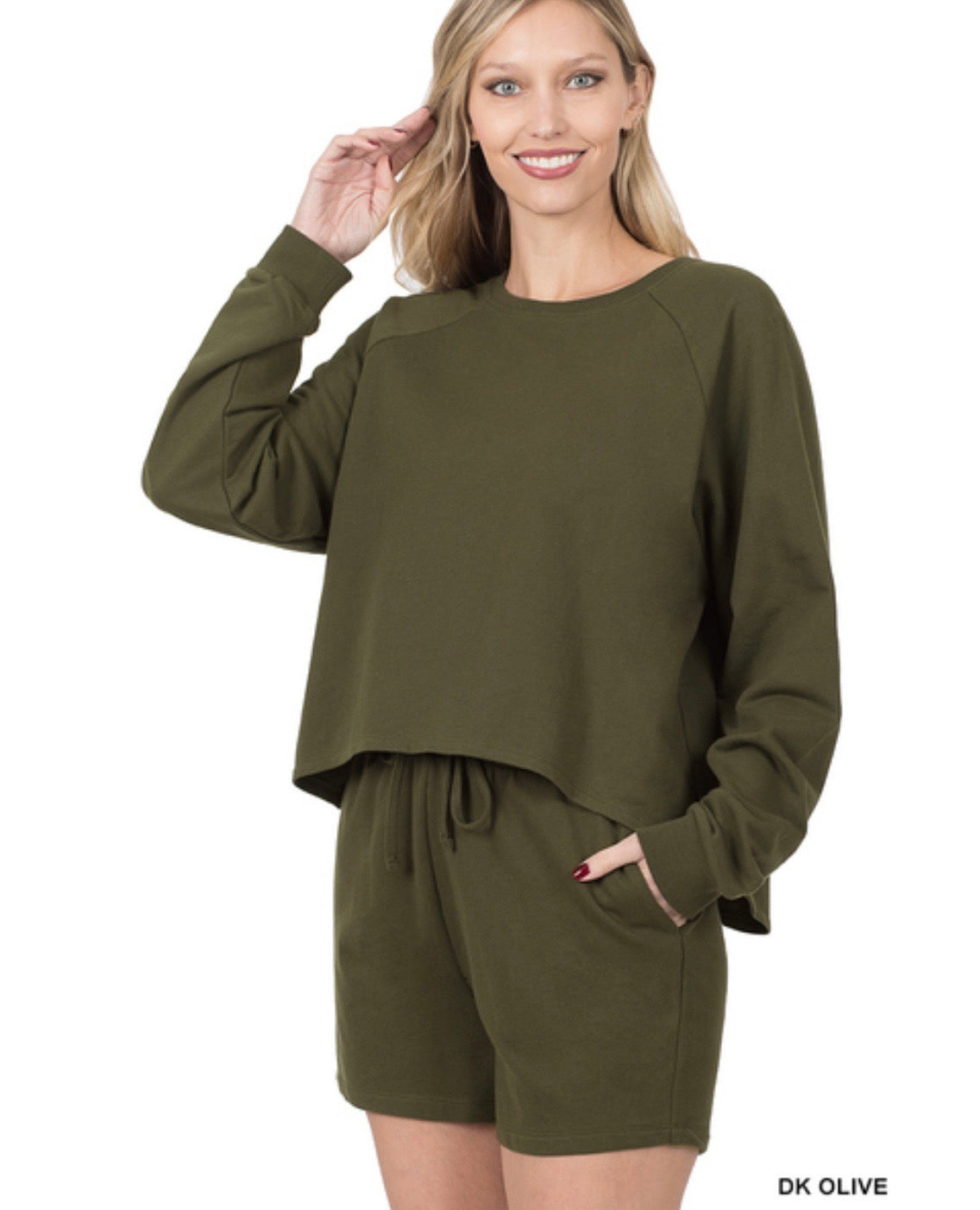 Oversized Top & Shorts Set