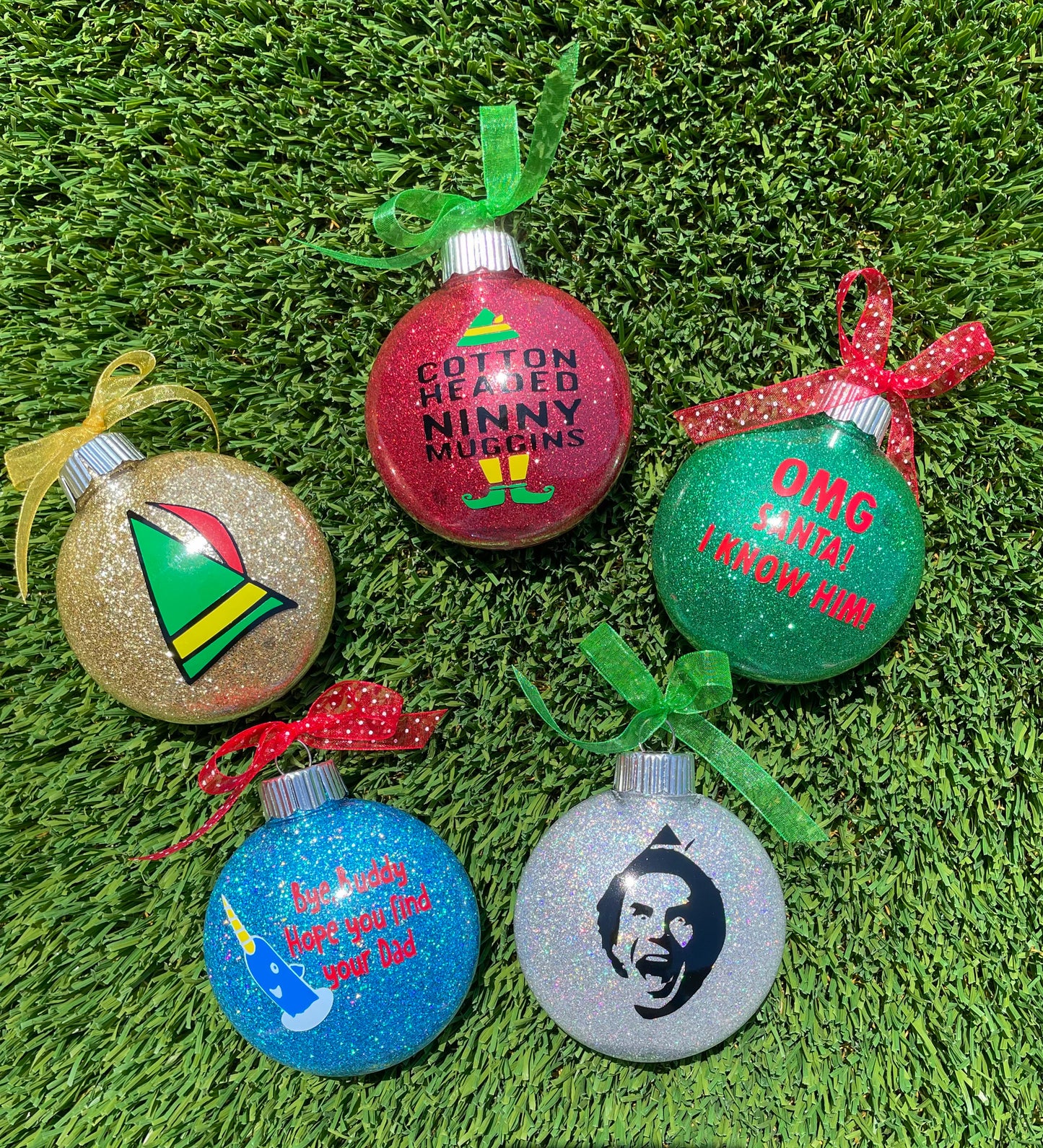 Elf Inspired Ornaments