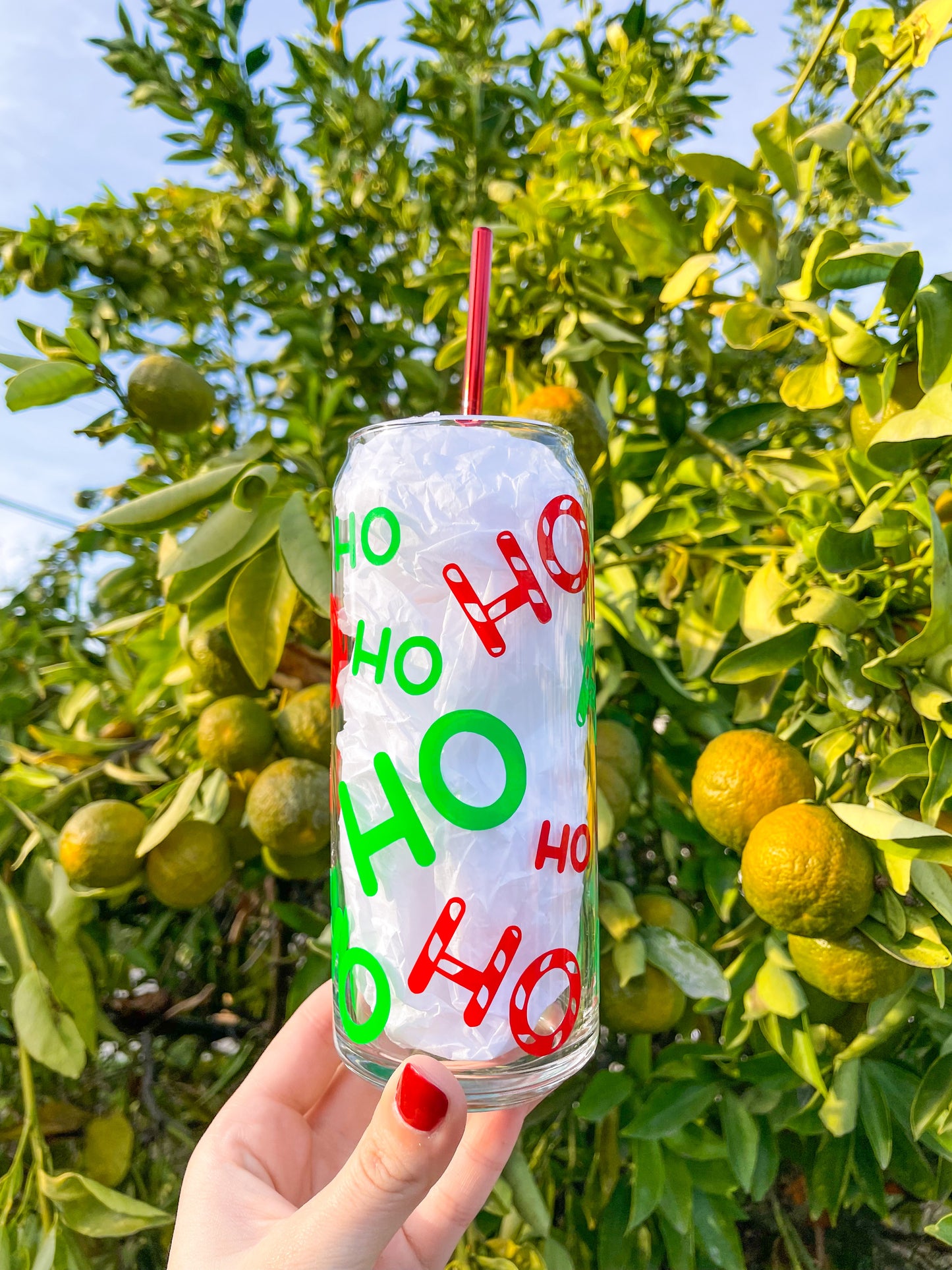 Ho Ho Ho Tall Beer Can