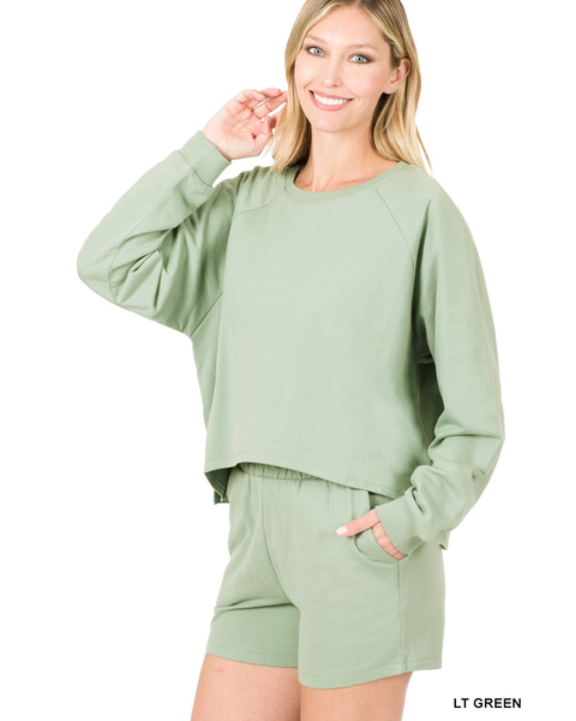 Oversized Top & Shorts Set
