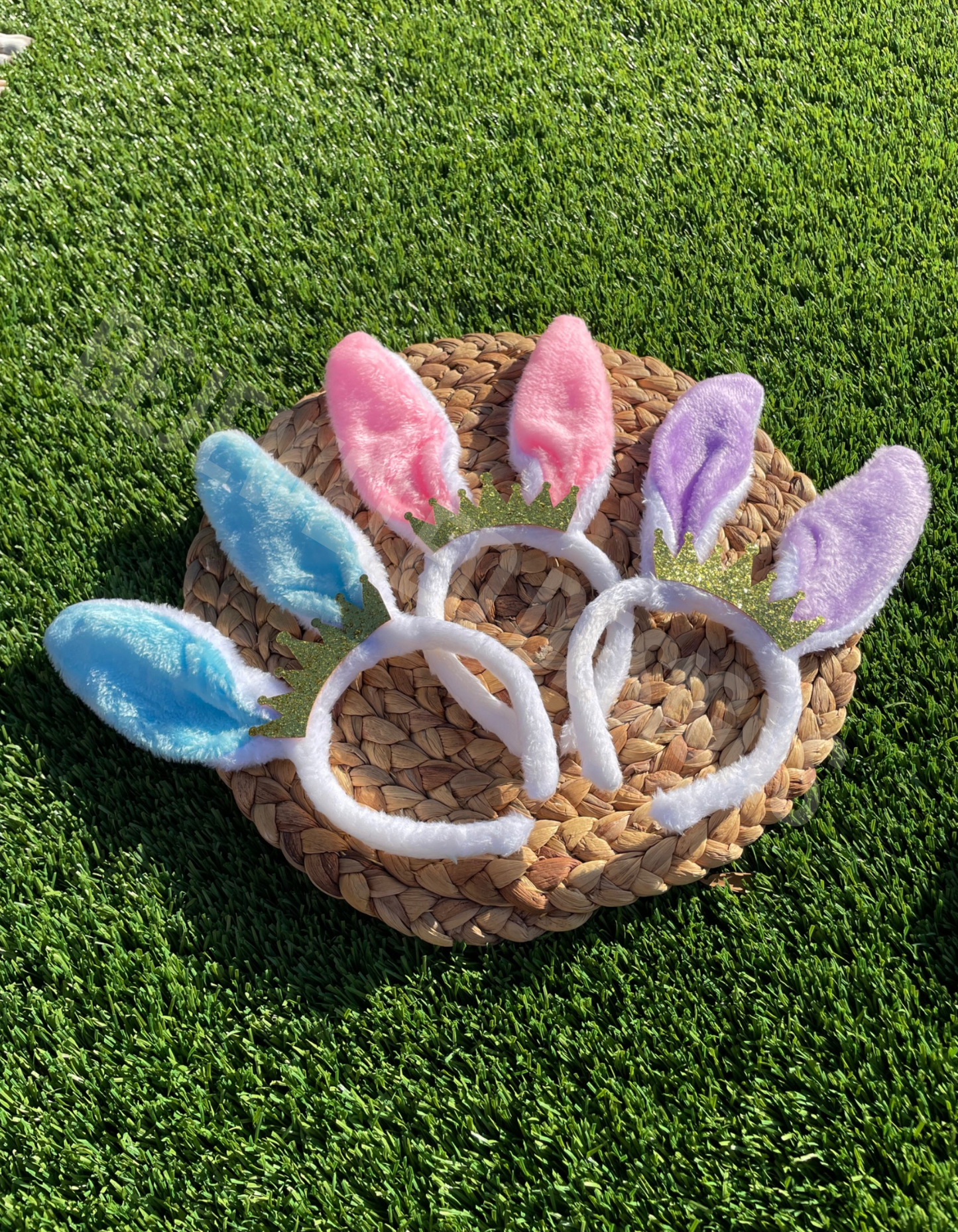 Bunny Ear Crown Headband