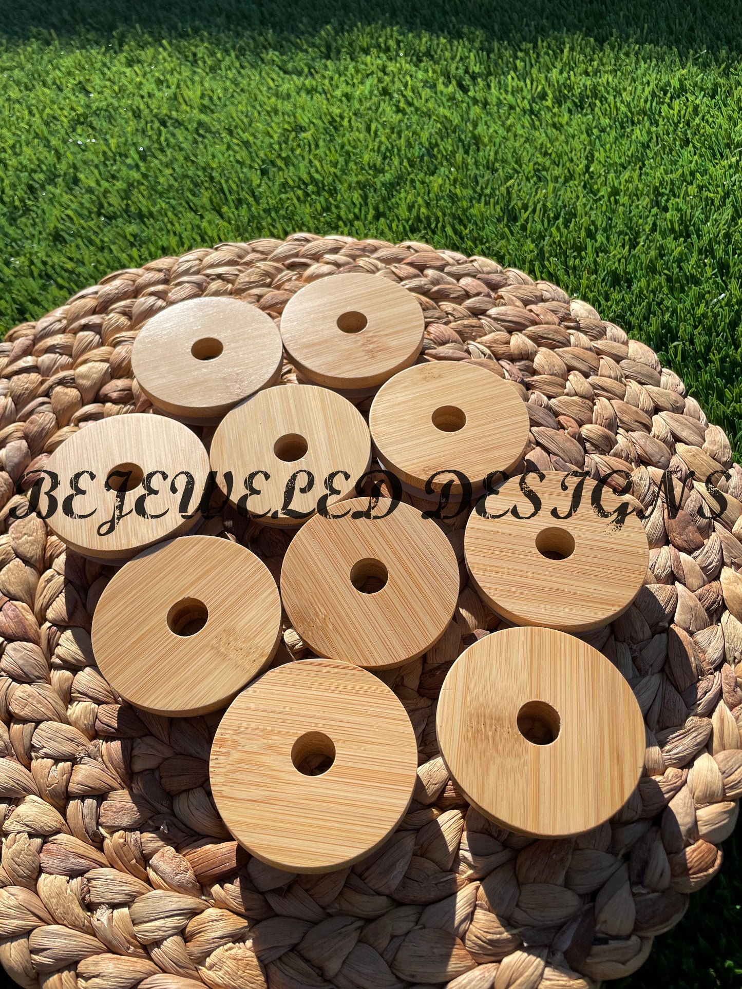 Bamboo Lids For Glasses