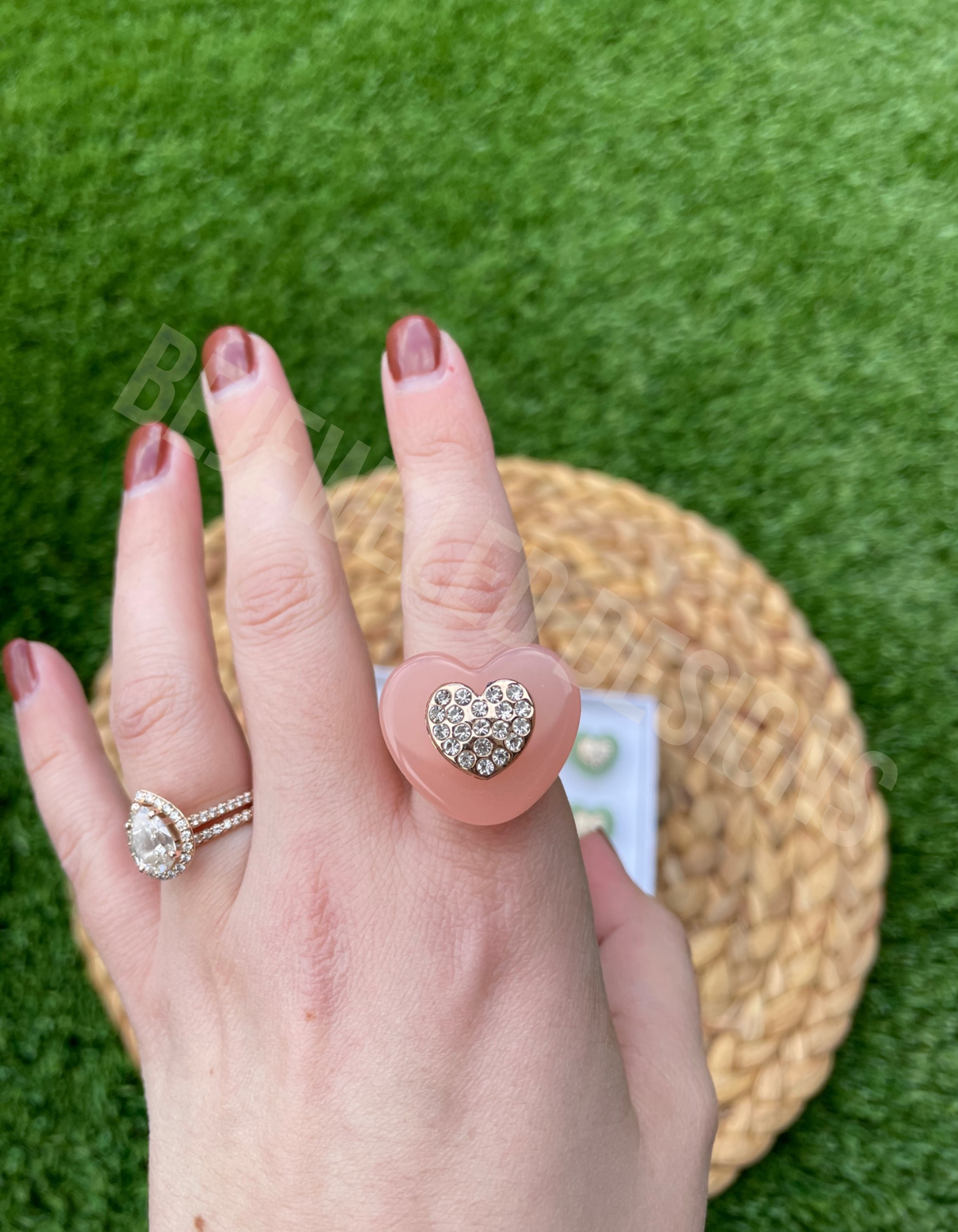 Diamond Heart Ring