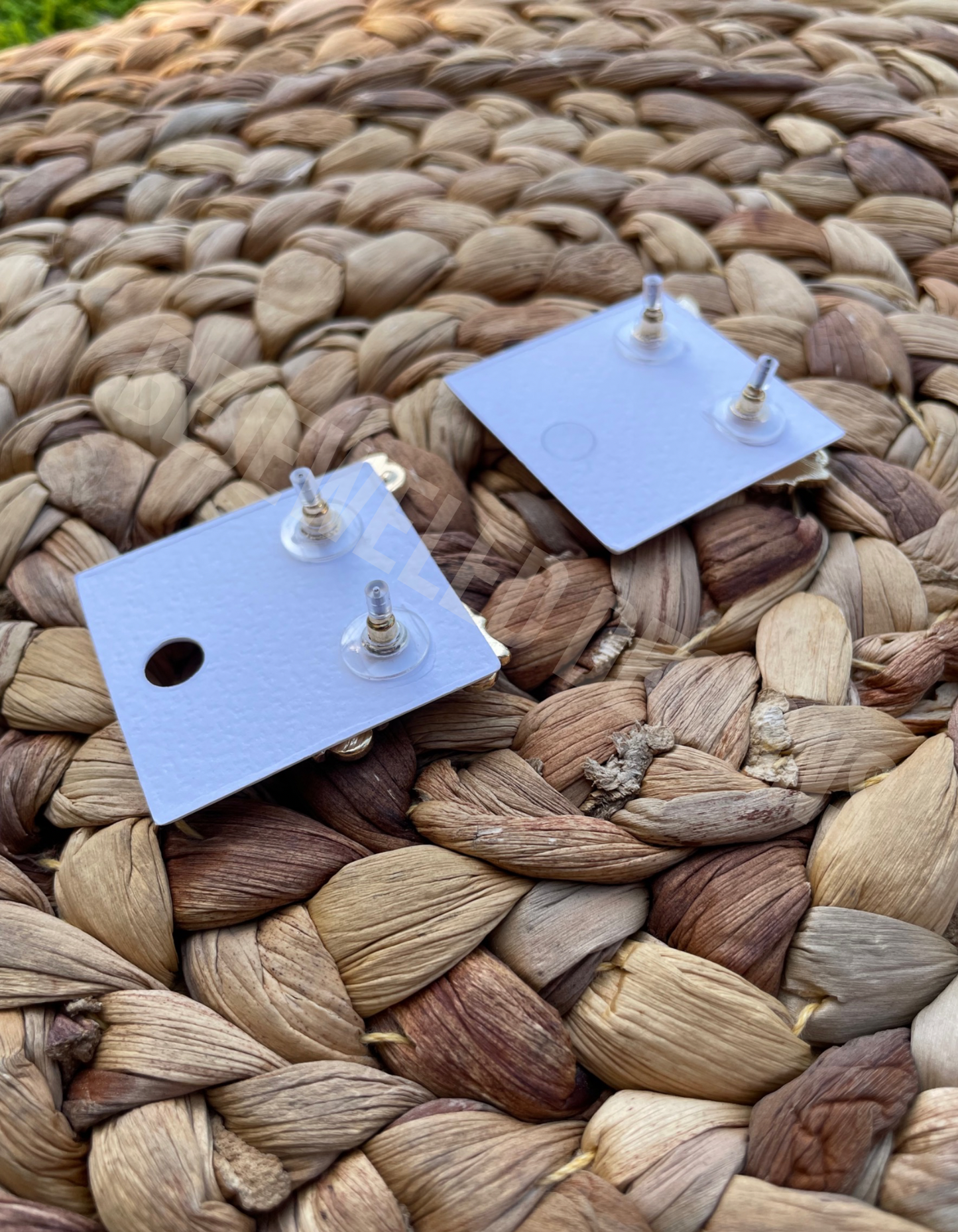 Pumpkin Truck Enamel Earrings