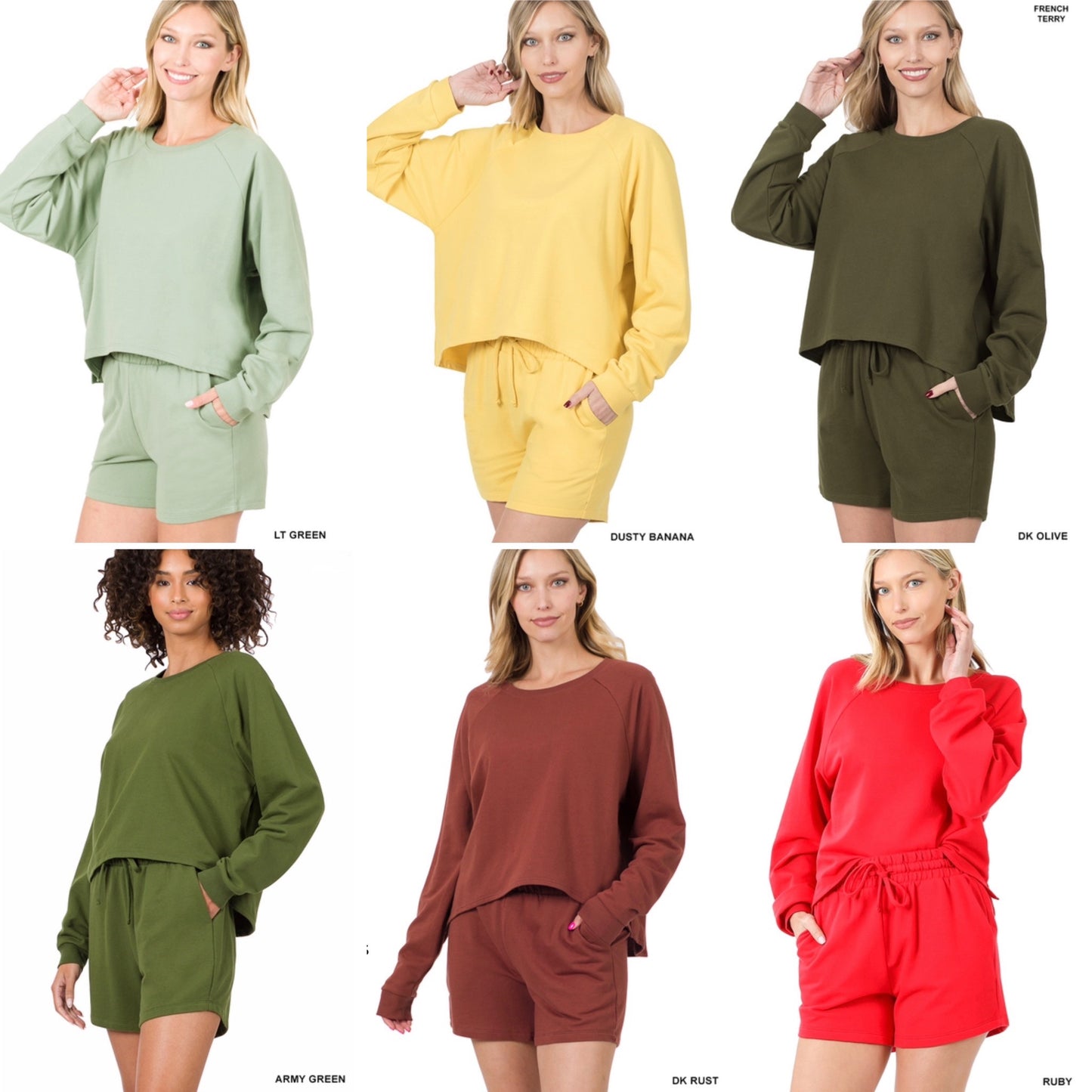 Oversized Top & Shorts Set