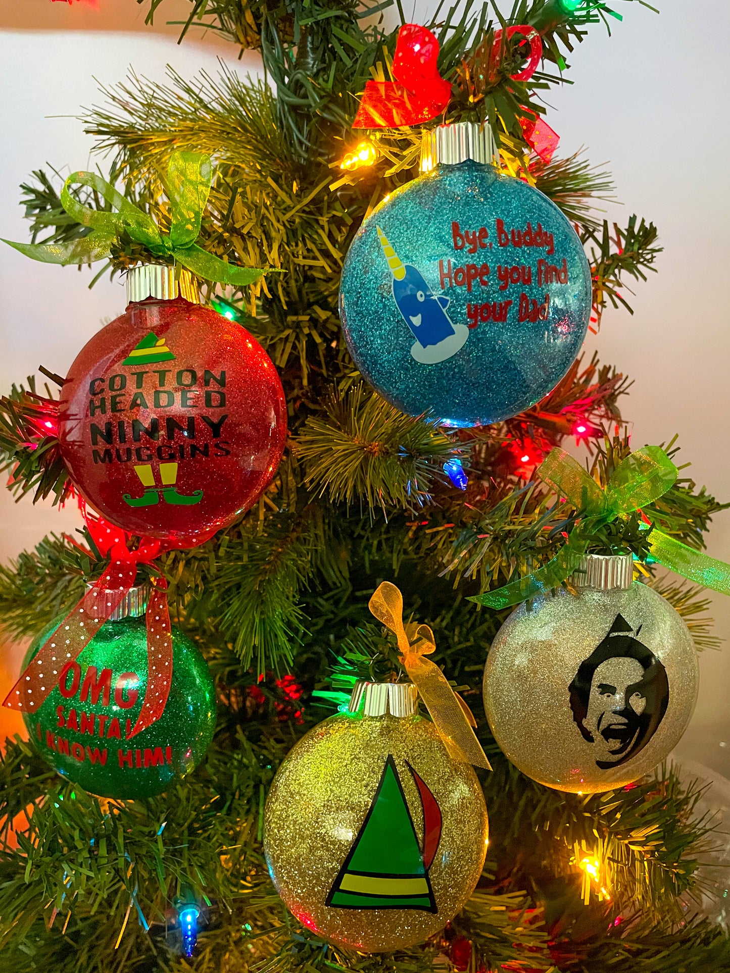 Elf Inspired Ornaments