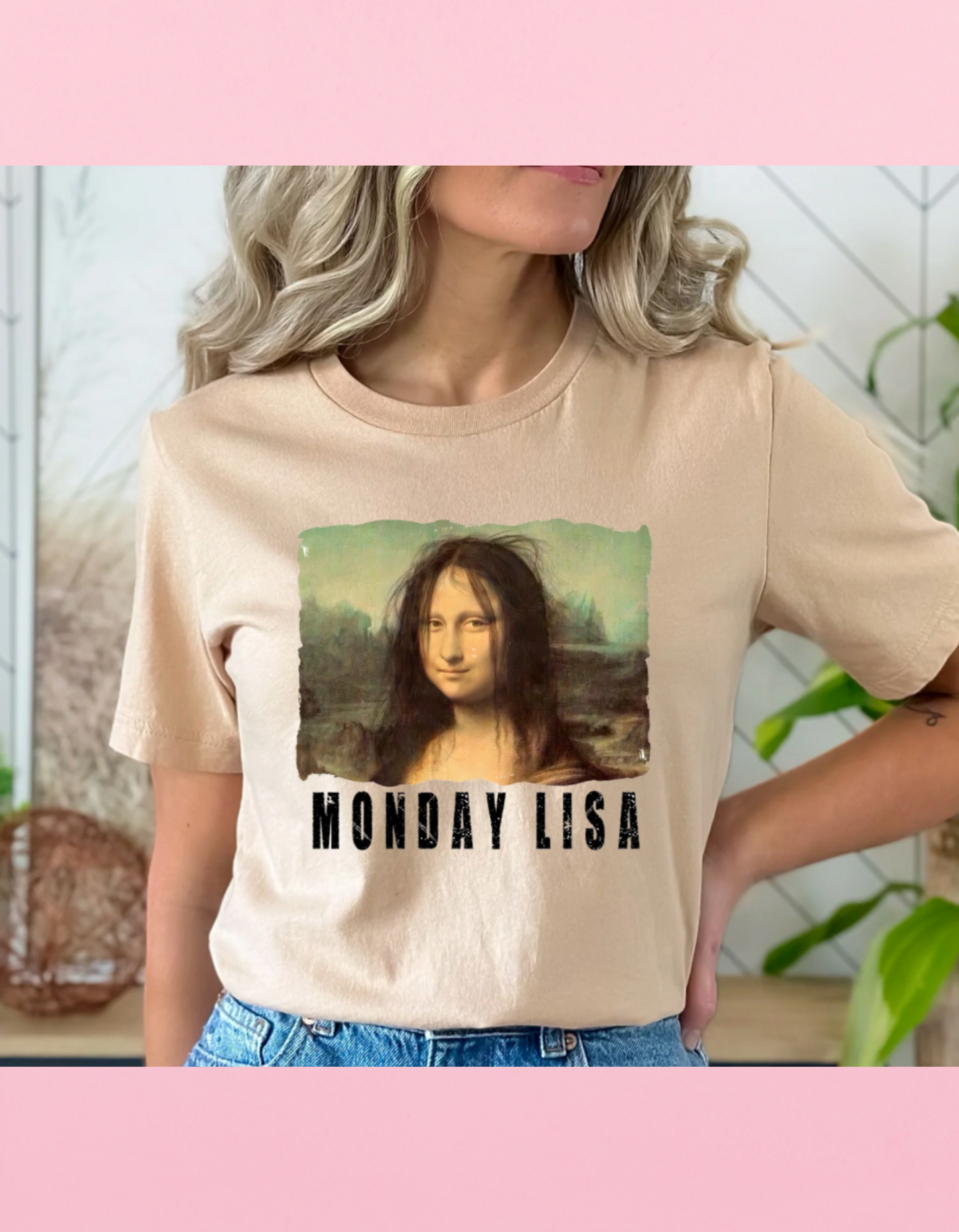 Monday Lisa Sublimation Shirt