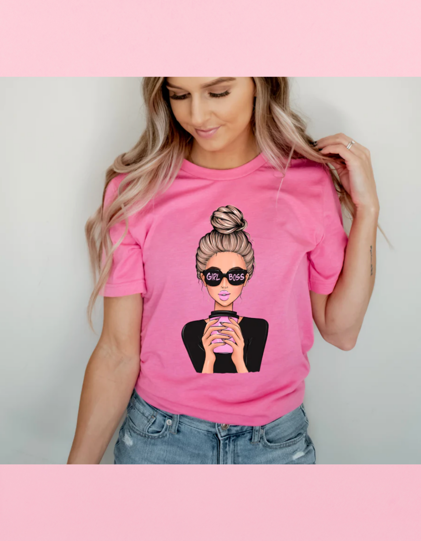 Blonde Girl Boss Shirt