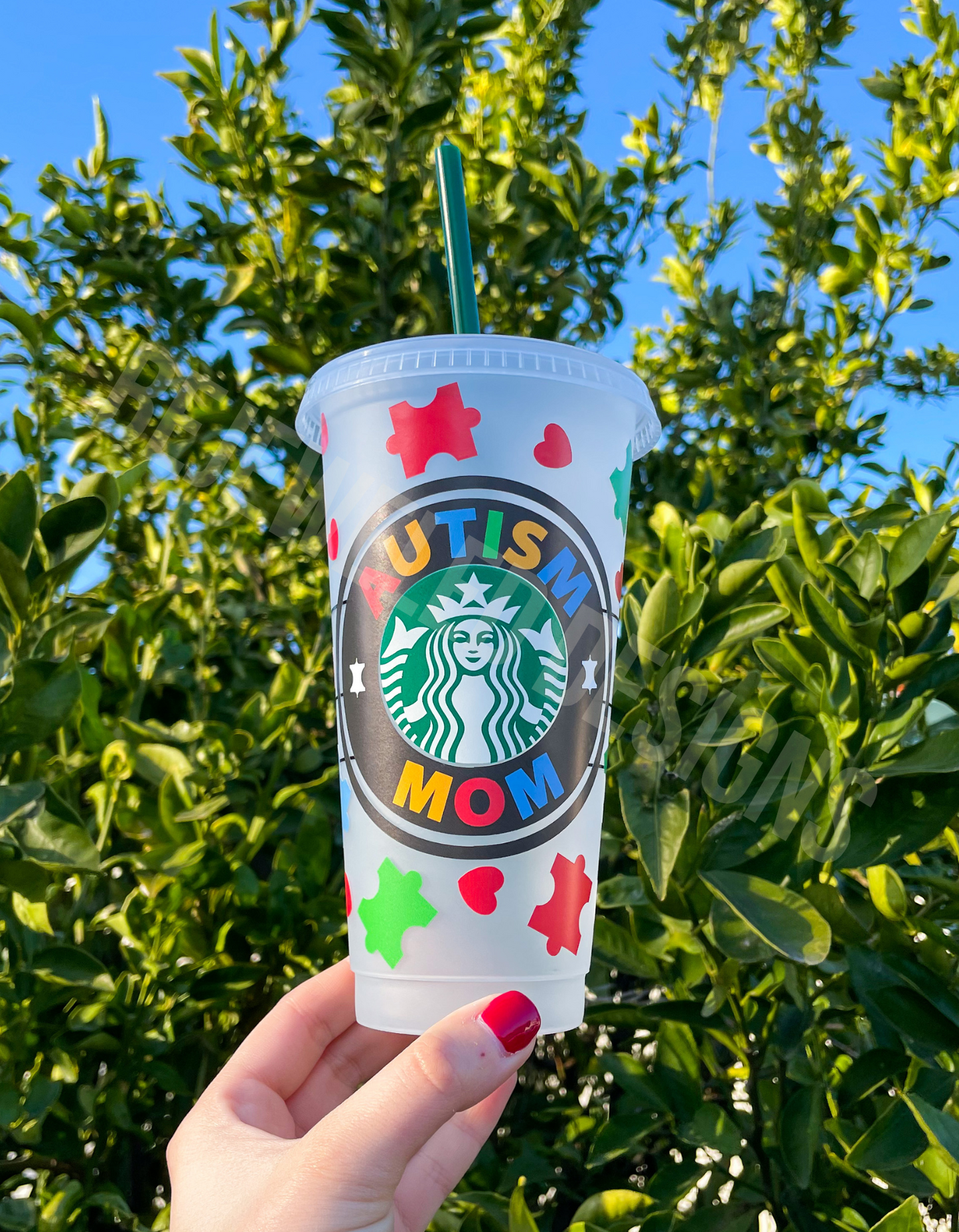 Autism Mom Cold Cup
