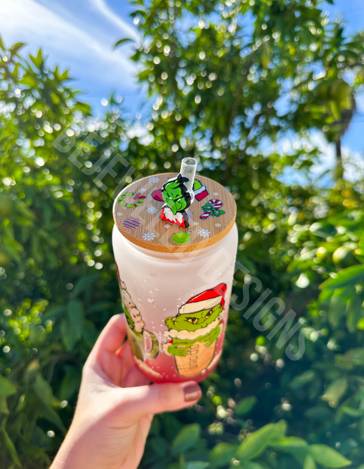 Christmas Ombre Cold Cup