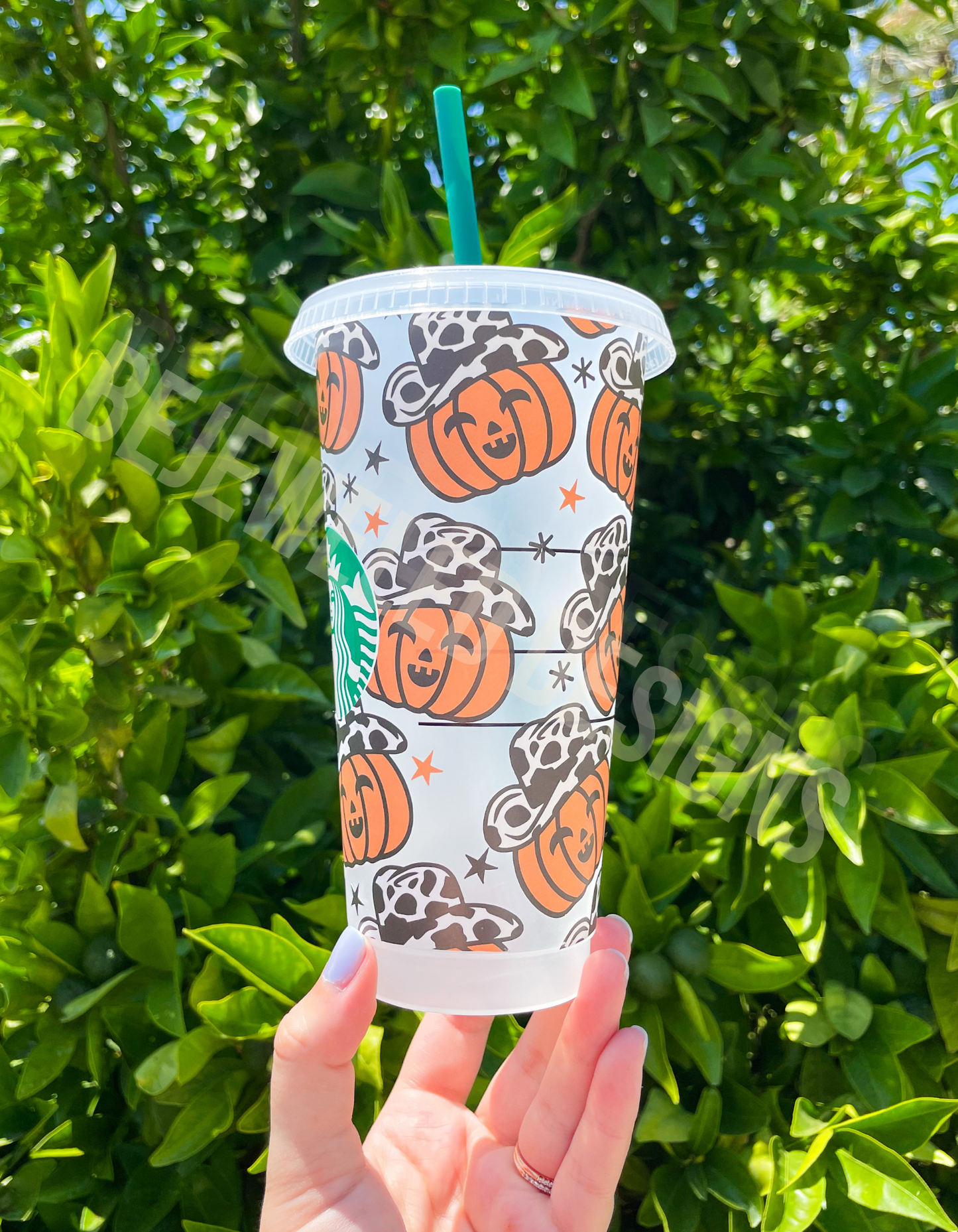 Cowboy Pumpkins Cold Cup