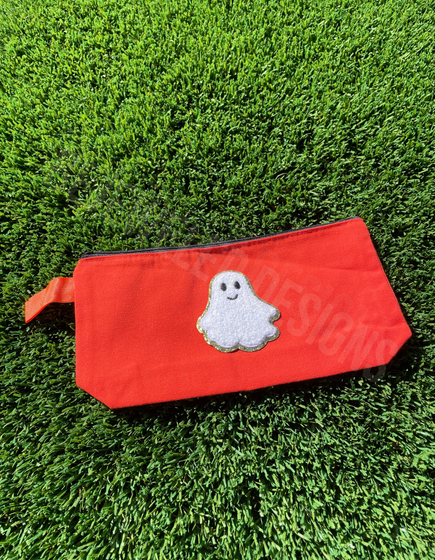 Ghost Patch Cosmetic Bag